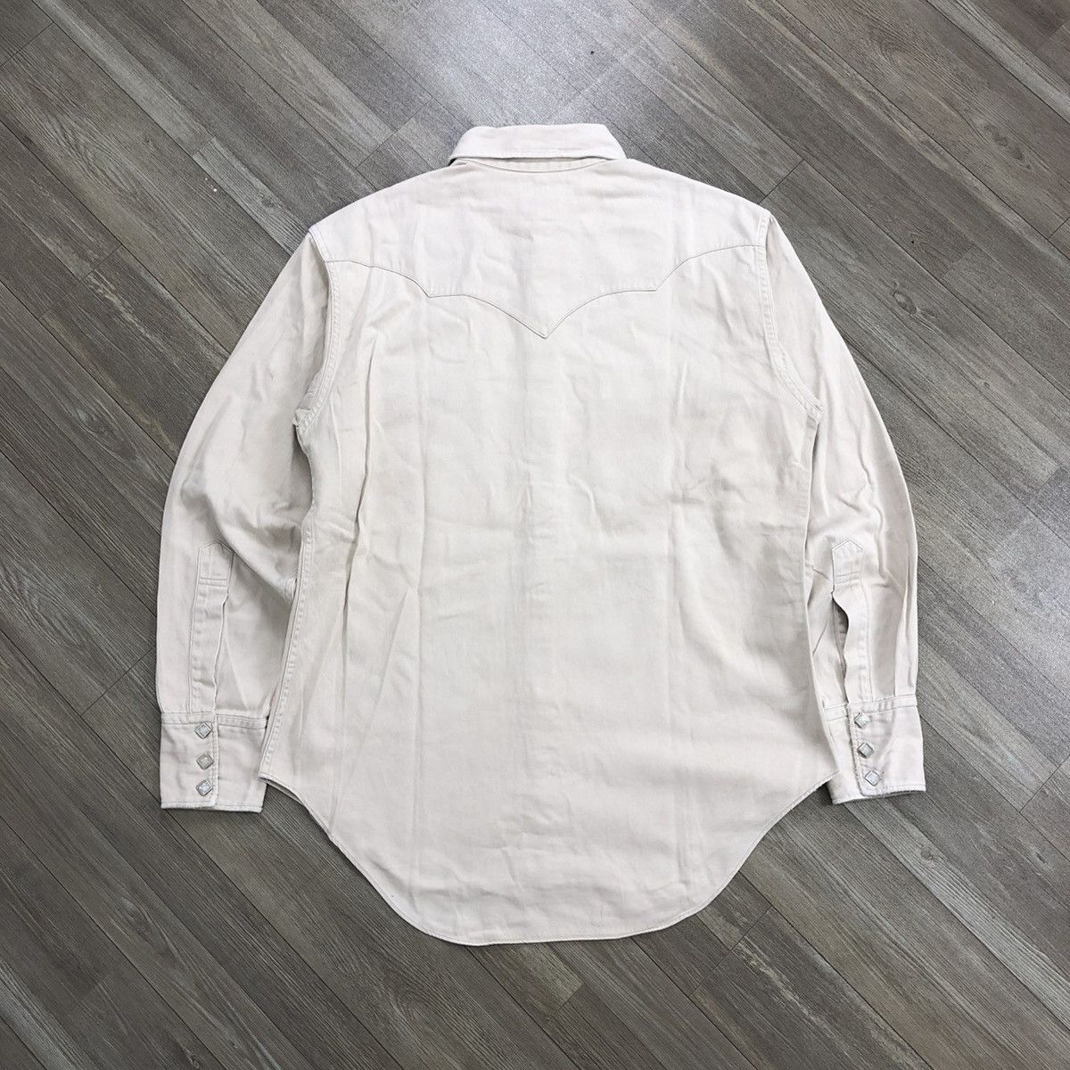 Japanese Brand × Sugar Cane × Toyo Enterprises 1990s Sugar Cane Toyo Enterprise Chambray Western Shirt Size US M / EU 48-50 / 2 - 18 Thumbnail