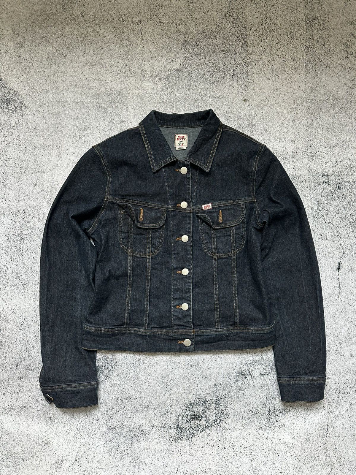 Miss Sixty Miss Sixty Dark Bue and the other Denim Women’s Jacket Size M / US 6-8 / IT 42-44 - 1 Thumbnail
