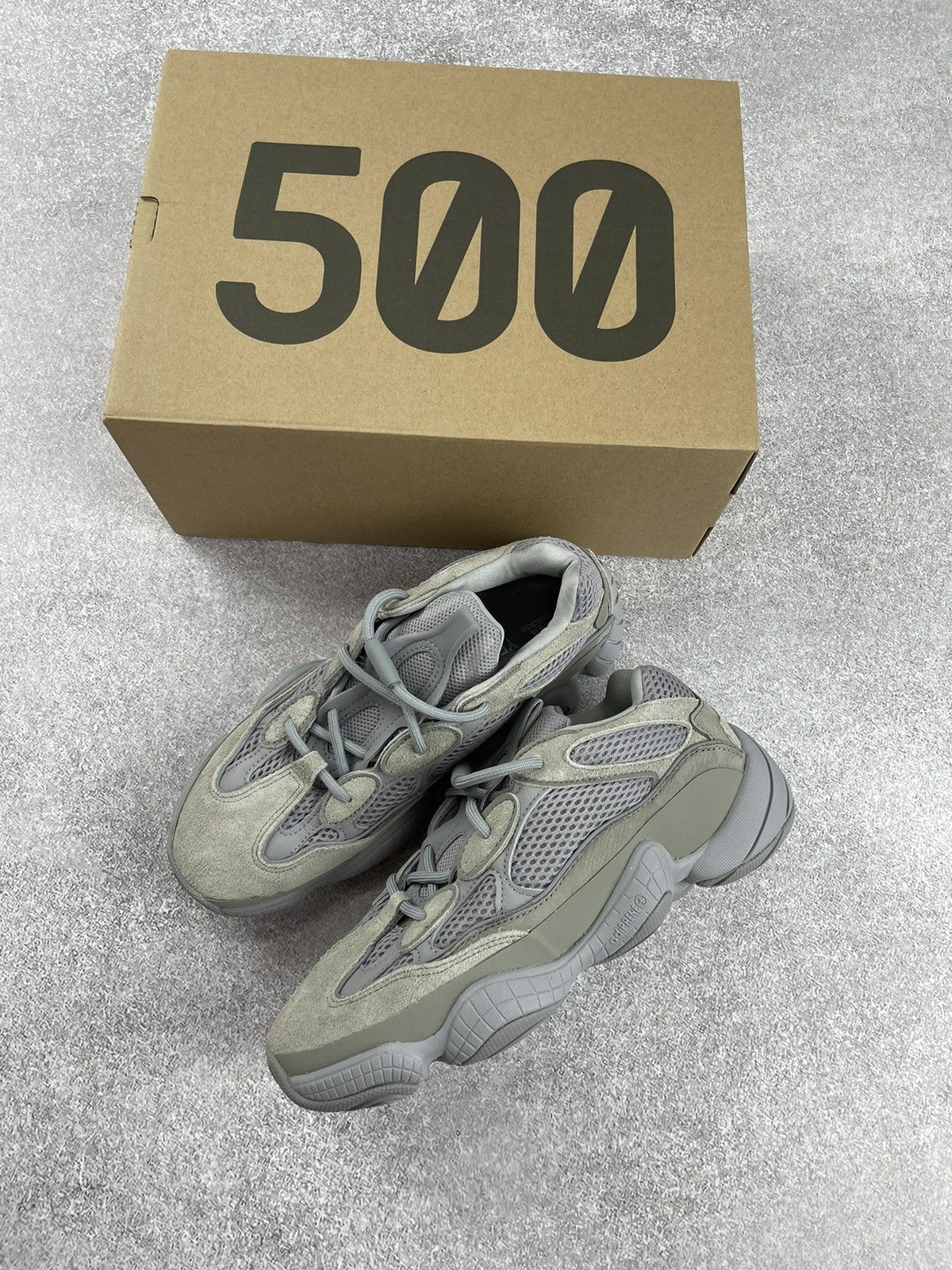 Adidas Kanye West Yeezy 500 Stone Salt Size 10