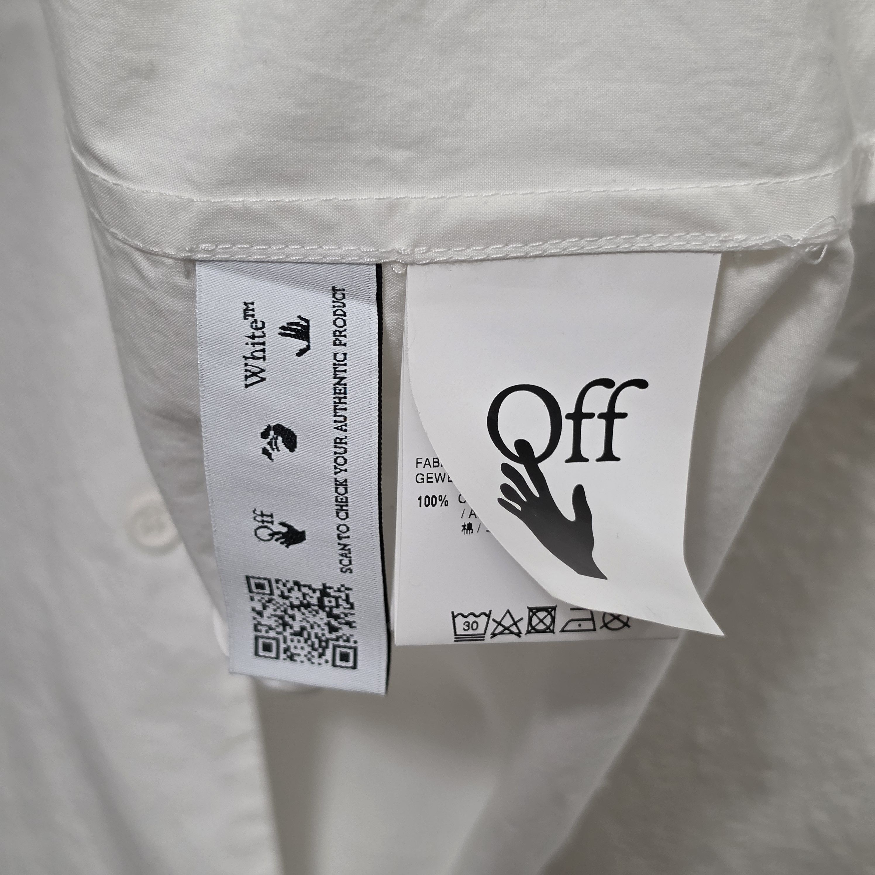 Off-White Exactly Opposite camp collar shirt Size US XL / EU 56 / 4 - 9 Thumbnail