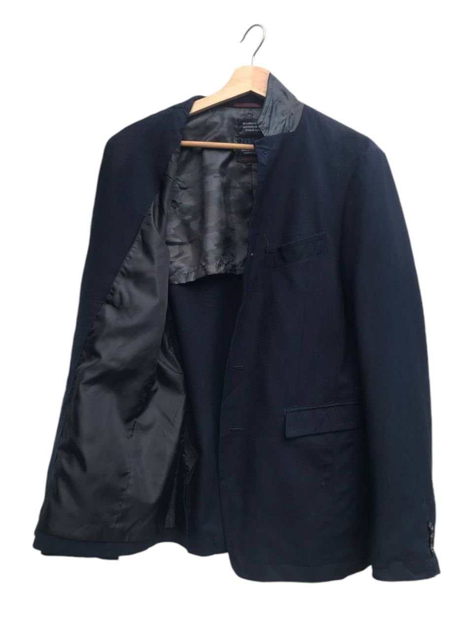 Japanese Brand × Nicole Club Nicole Club for Men Camo Collar Blazer Size US M / EU 48-50 / 2 - 3 Thumbnail