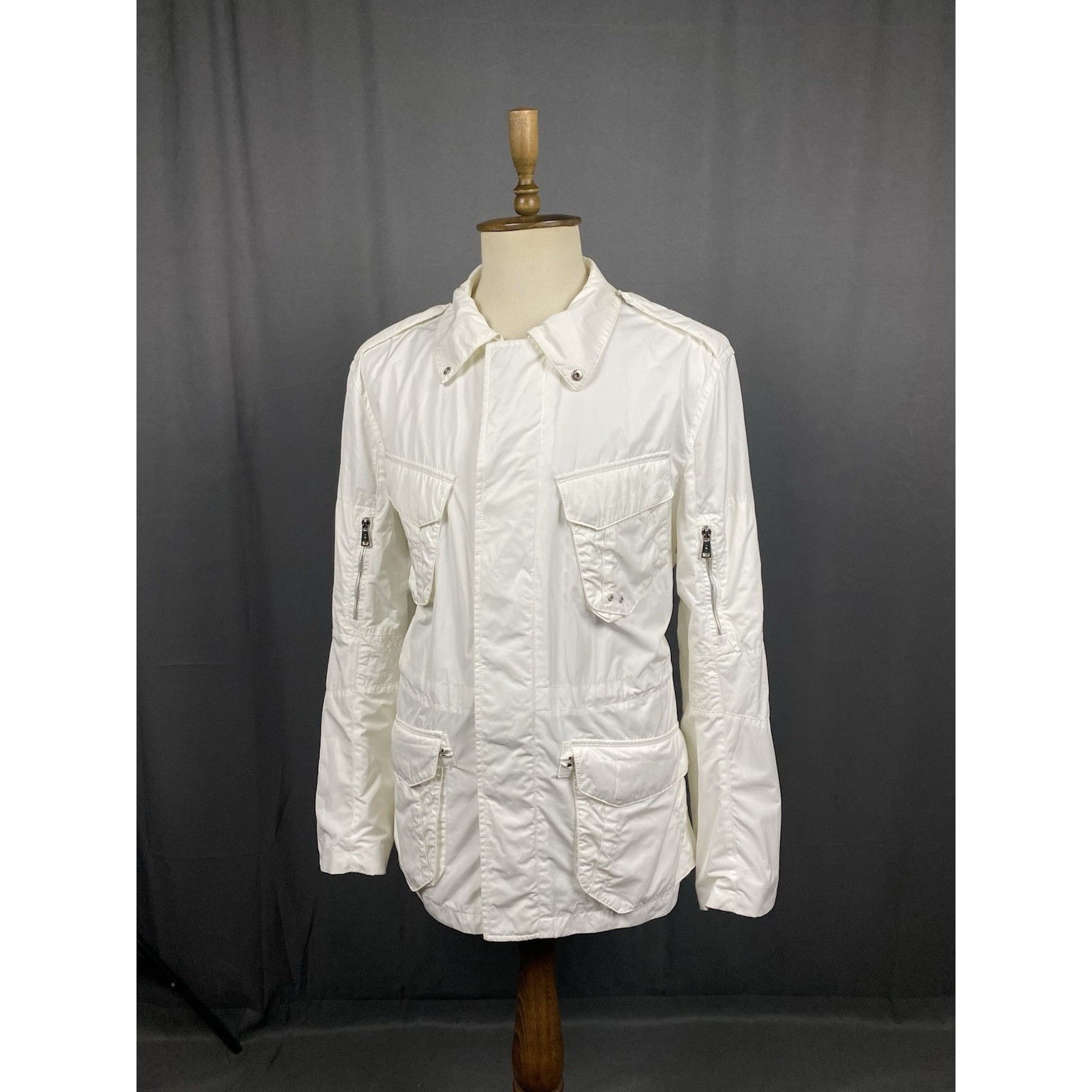 Ralph Lauren Black Label Ralph Lauren Black Label Men's White Multipocket Field Milit Size US XL / EU 56 / 4 - 4 Thumbnail