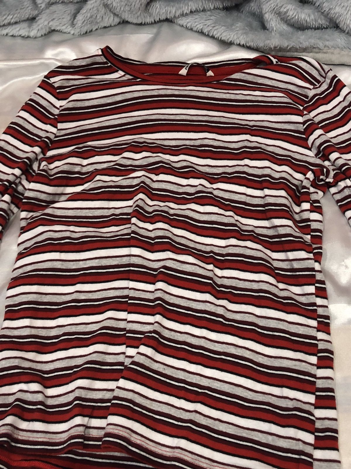 Other red and white striped long sleeve Size L / US 10 / IT 46 - 1 Thumbnail