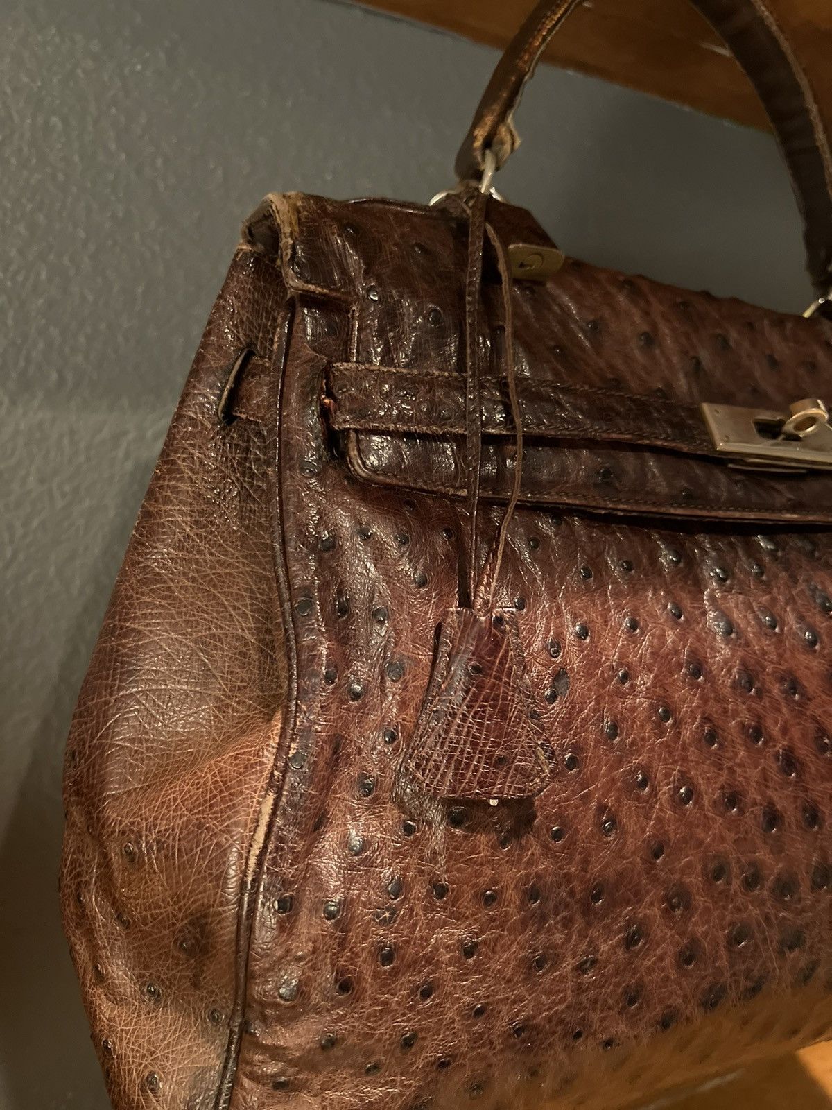 SoSo RARE SISO Early 2000's BIRKIN Style Kelly Bag Size ONE SIZE - 20 Thumbnail