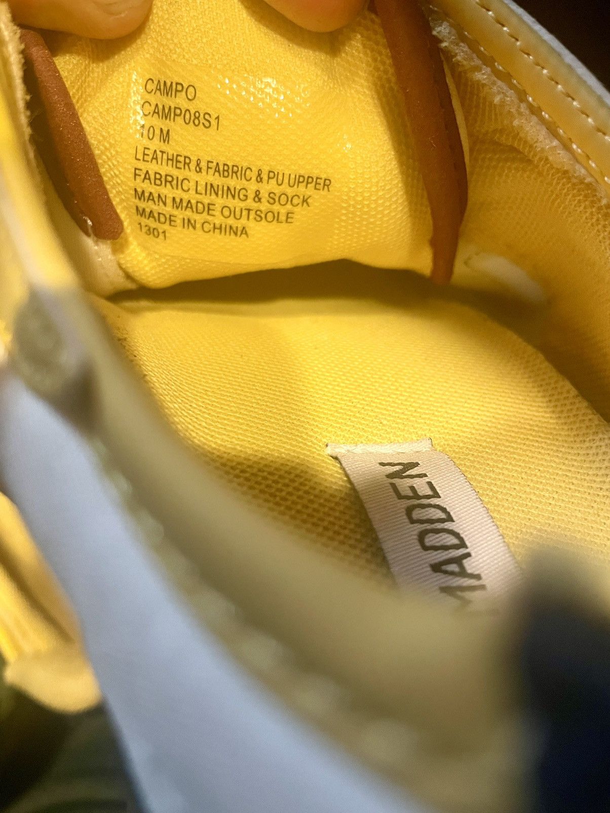 Steve Madden Steve Madden, Women’s Campo Sneakers, Size 10 Size US 10 / IT 40 - 3 Thumbnail