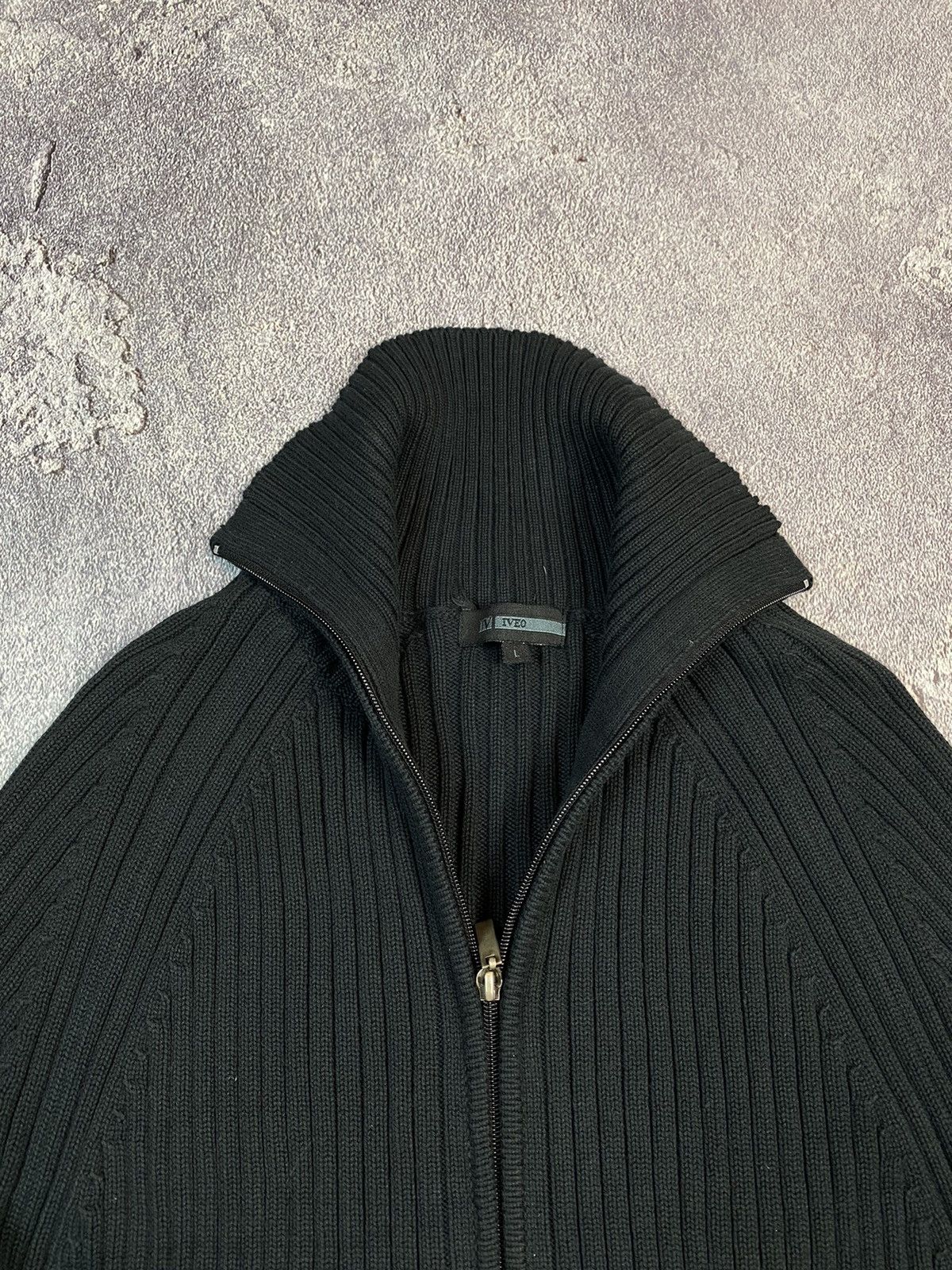 20471120 × If Six Was Nine × Japanese Brand Y2K Avant Garde Zip Knit Sweater If Six Was Nine Vintage Size US M / EU 48-50 / 2 - 3 Thumbnail