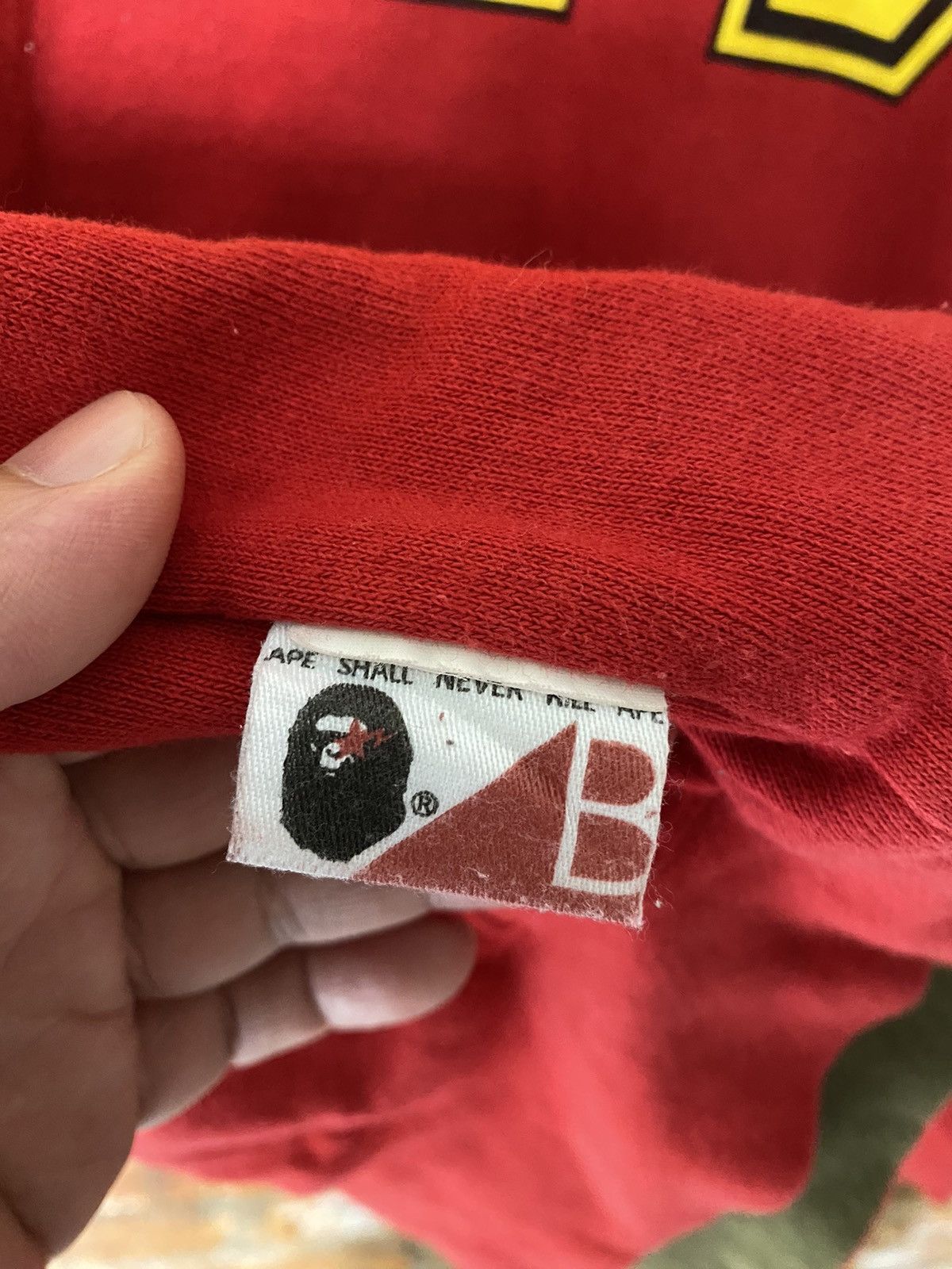 Bape AW2005 BAPE kiss Anarchy college Star reversible sweat Size US L / EU 52-54 / 3 - 21 Thumbnail