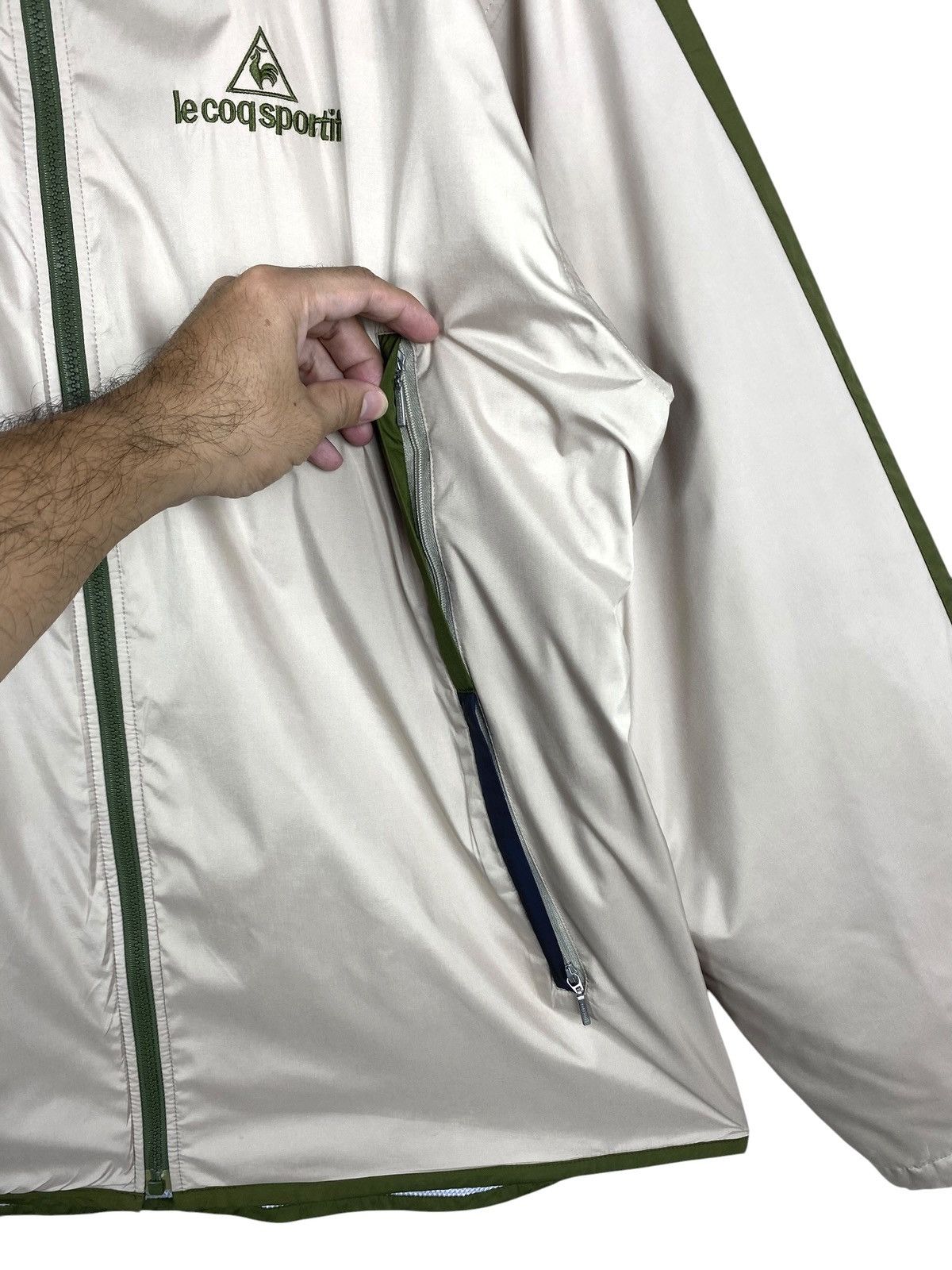 Le Coq Sportif Rare‼️ Le Coq Sportif Windbreaker Jacket Size US L / EU 52-54 / 3 - 5 Thumbnail