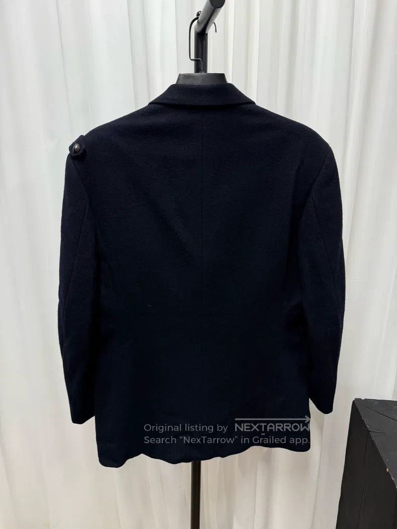 Yohji Yamamoto YOHJI YAMAMOTO Walnut Button Woolen Loose Fit Suit Jacket Size US M / EU 48-50 / 2 - 5 Thumbnail