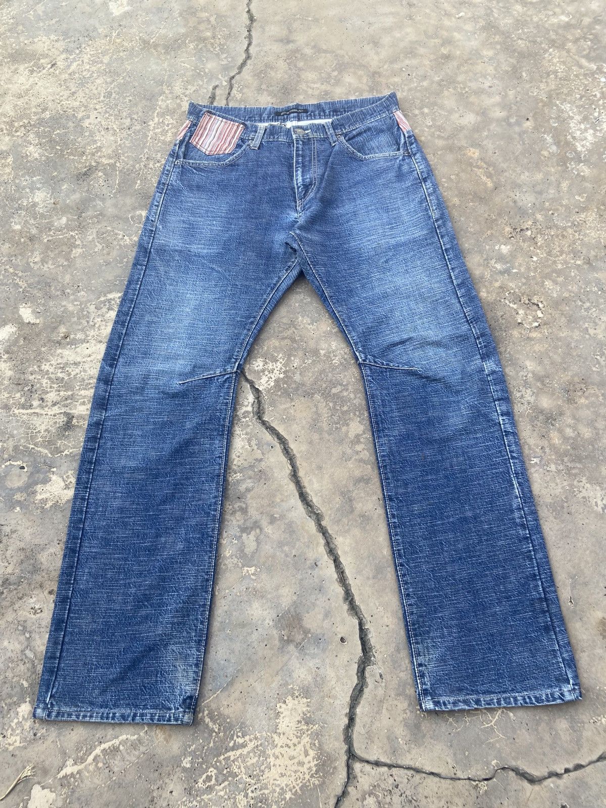 Japanese Brand Wild Khakis Denim Pant Size US 31 - 1 Thumbnail