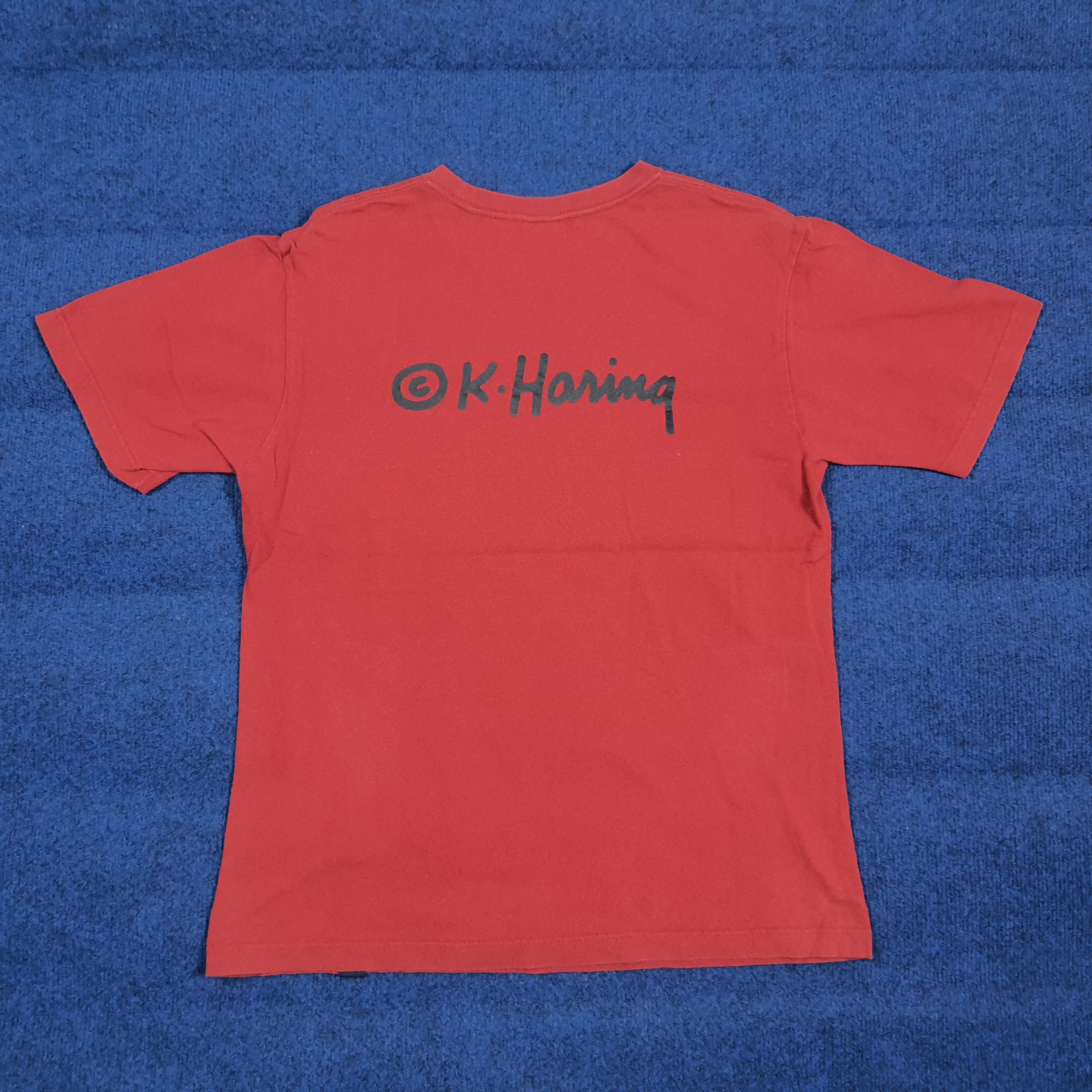 Keith Haring Vintage Keith Haring Doodles Graphic Art Tshirt C301N59 Size US M / EU 48-50 / 2 - 3 Thumbnail