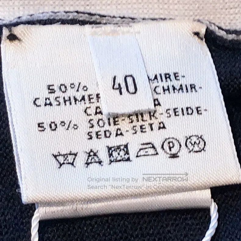 Hermes Hermes Black and white color block knitted short sleeve Size XS / US 0-2 / IT 36-38 - 8 Thumbnail