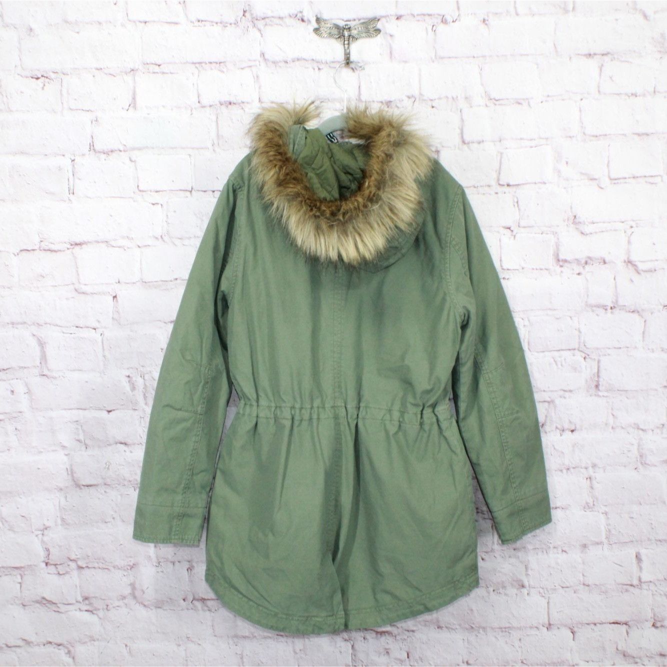 L.L. Bean LL Bean Women's East End Parka Deep Olive Size Small Pet Size S / US 4 / IT 40 - 6 Thumbnail