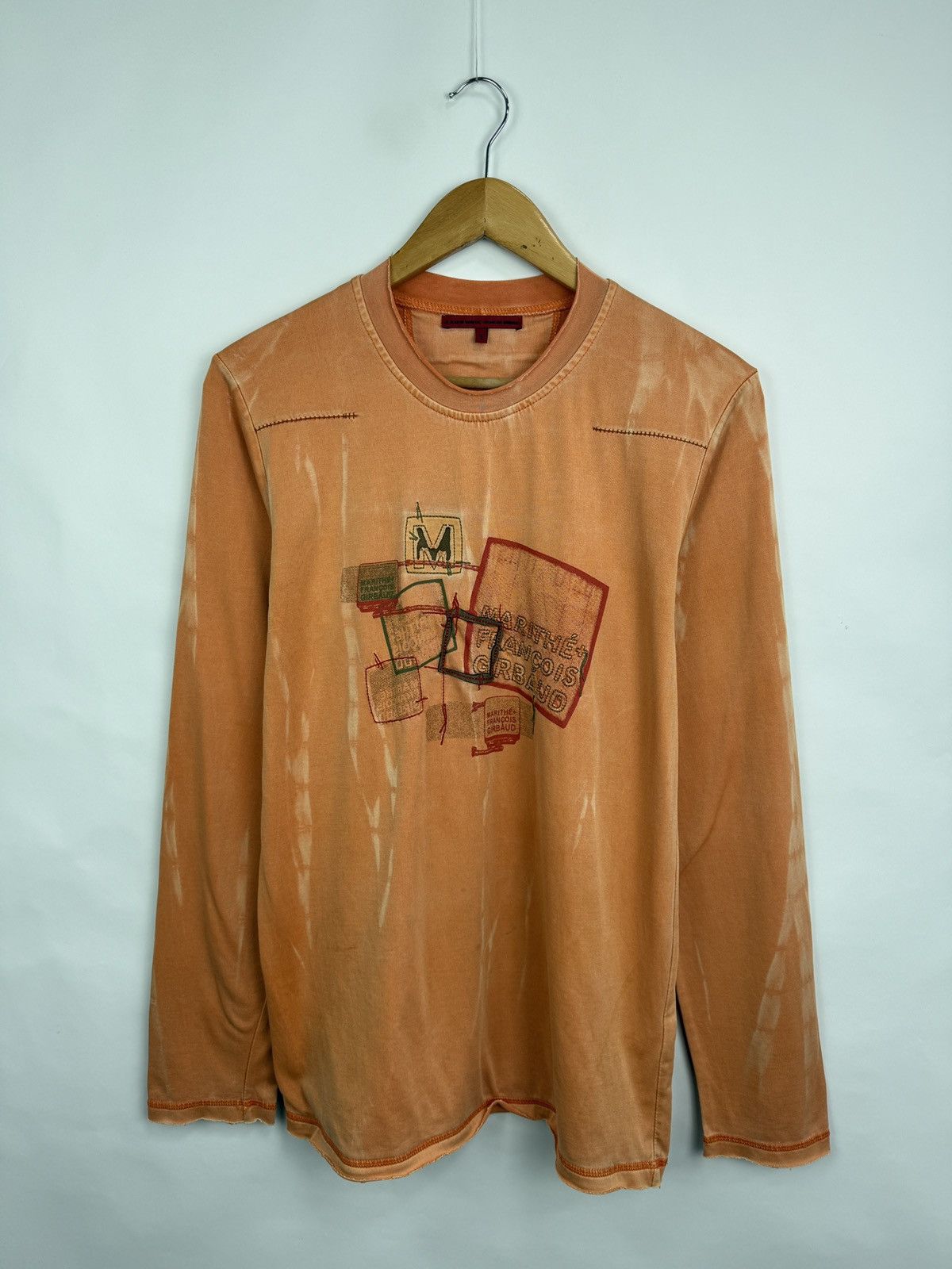🇫🇷 Vintage 00s Marithe Francois Girbaud Archive Long Sleeve