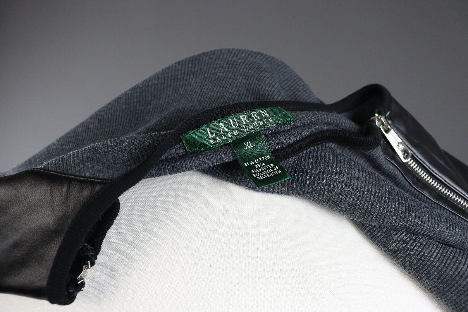 Lauren Ralph Lauren Lauren Ralph Lauren Leather Shoulder Sweater Size XL Size XL / US 12-14 / IT 48-50 - 8 Thumbnail
