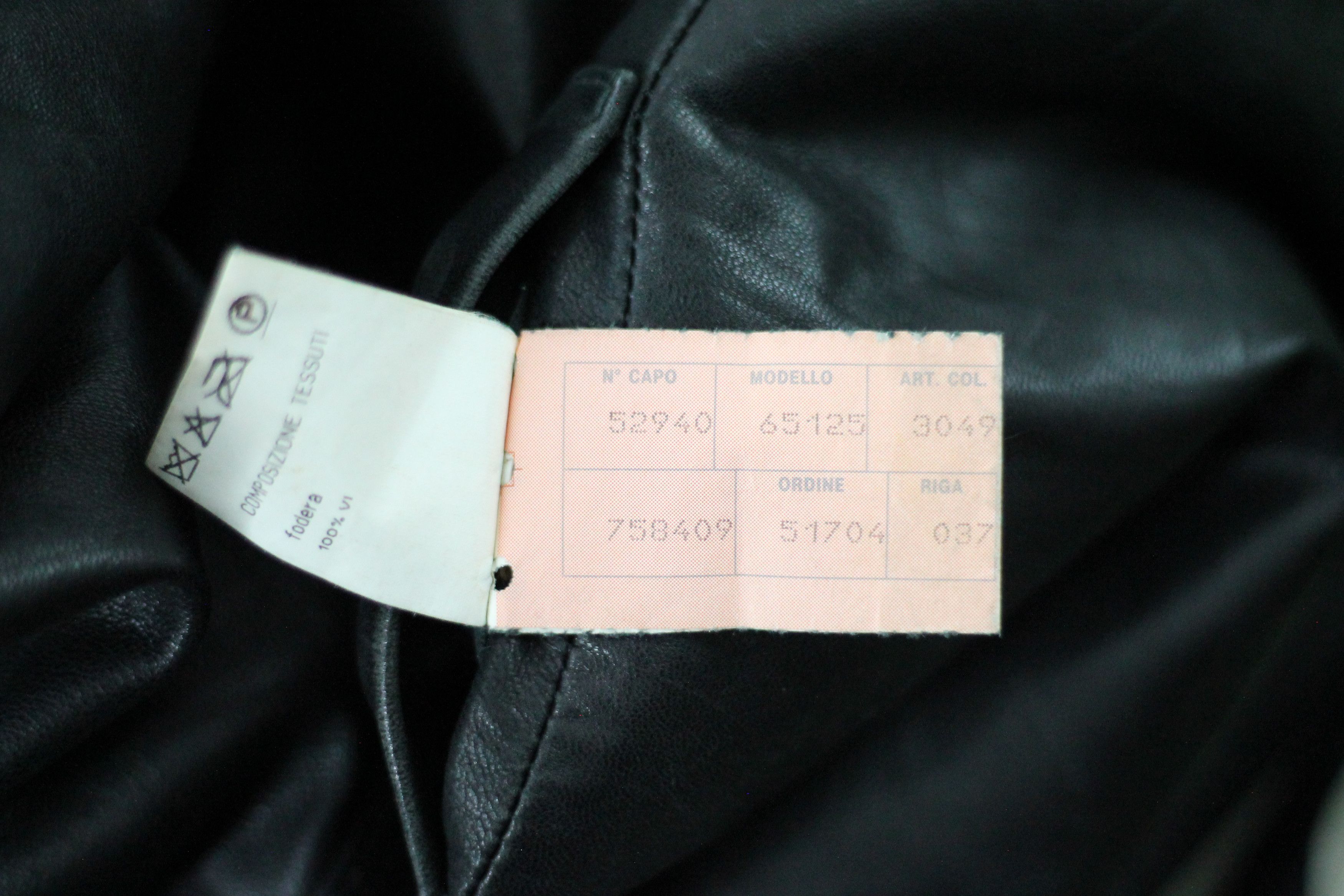 Dolce & Gabbana × Vintage RARE! Vintage DOLCE & GABBANA Leather Shirt Light Jacket. Size US L / EU 52-54 / 3 - 9 Thumbnail