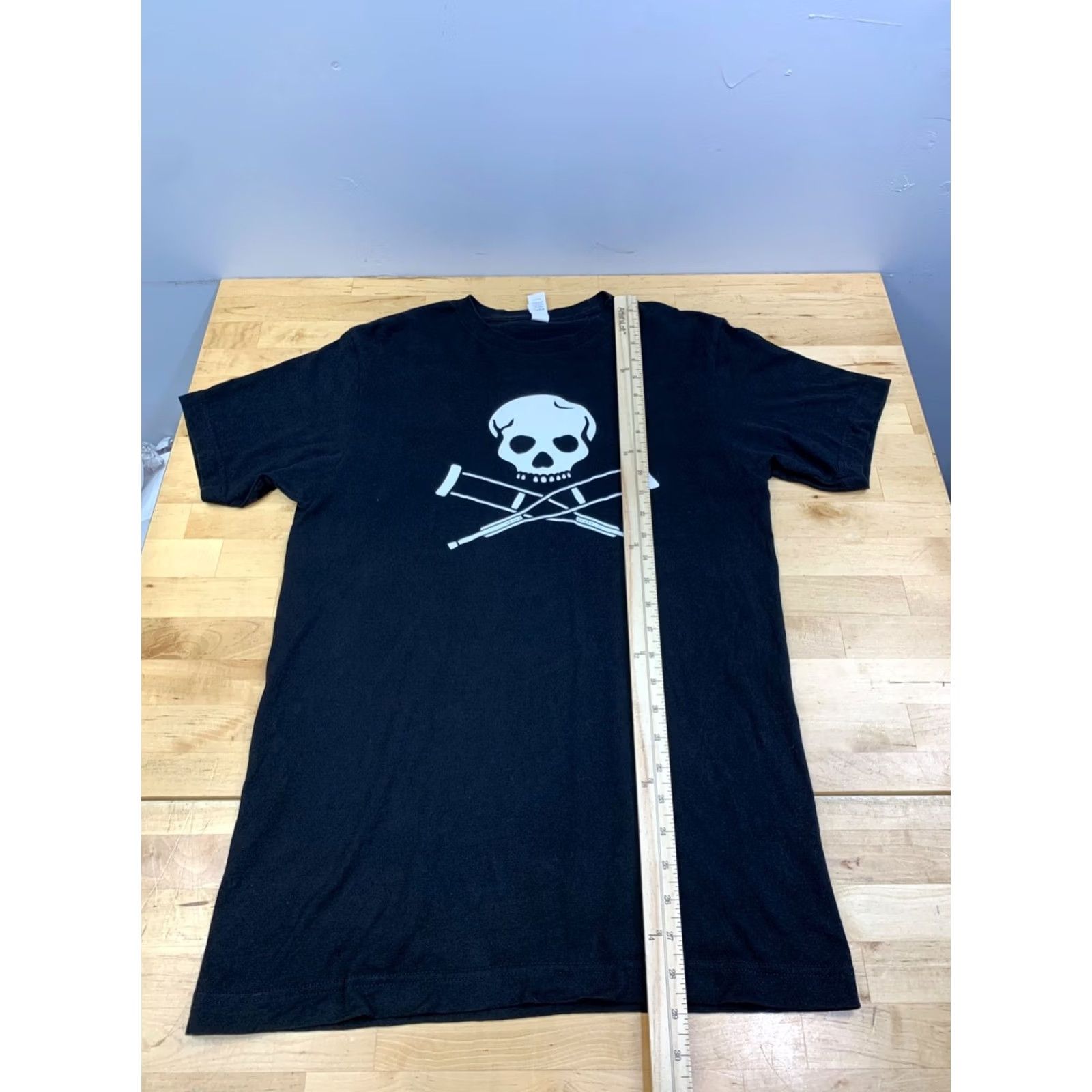 Tultex VINTAGE Jackass Forever Promo Shirt men M Black Skull Comedy 13255 Size US M / EU 48-50 / 2 - 3 Thumbnail