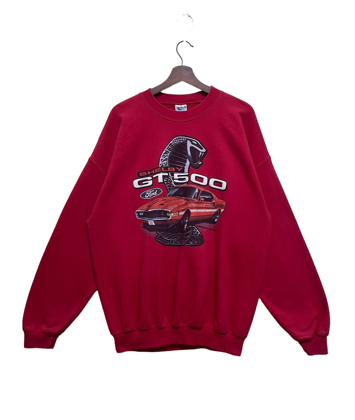 Ford × Vintage Vintage Ford Gt 500 Sweatshirt 1990s Size US XL / EU 56 / 4 - 1 Thumbnail