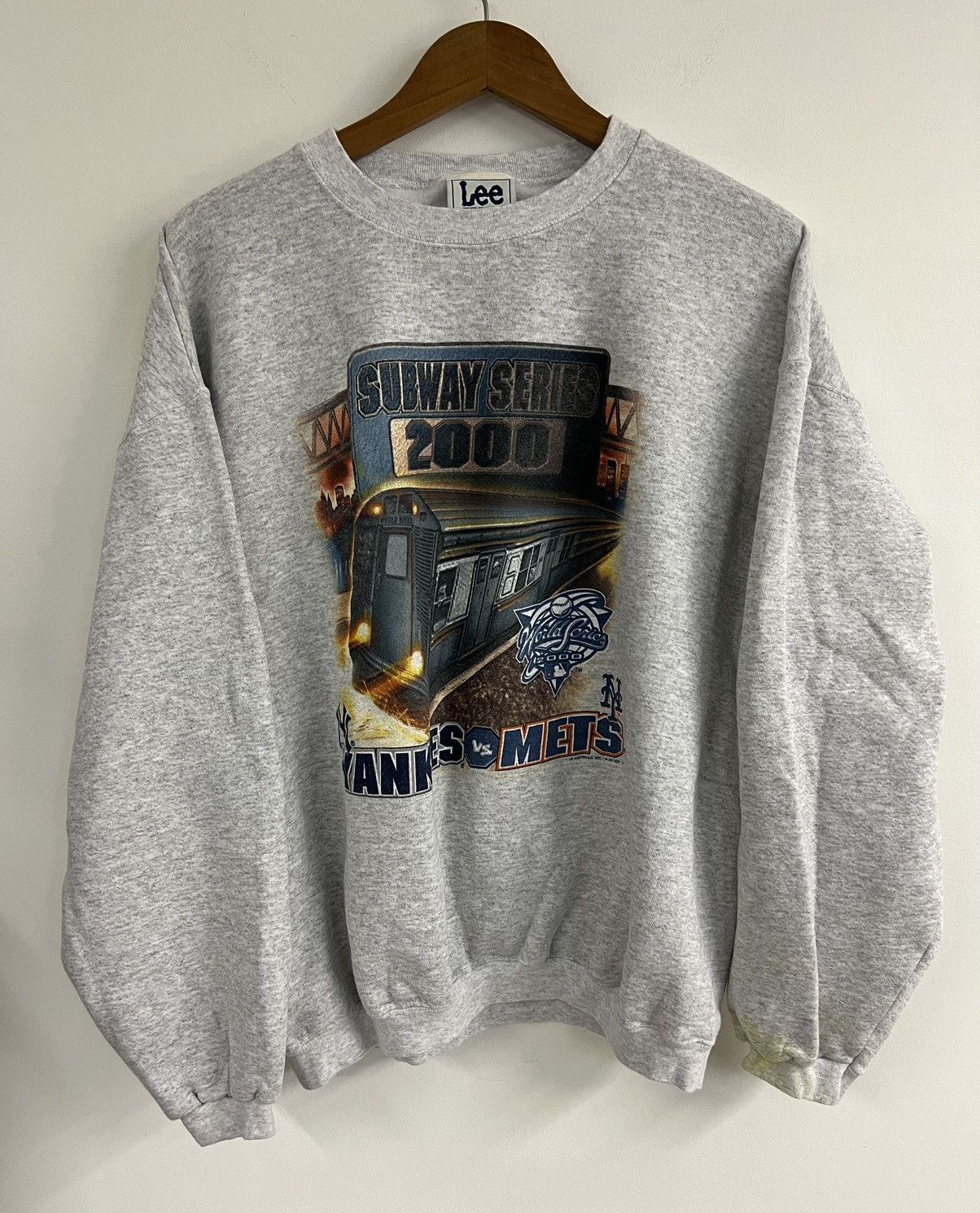 Vintage LeeSport Subway Series 2000 Crewneck