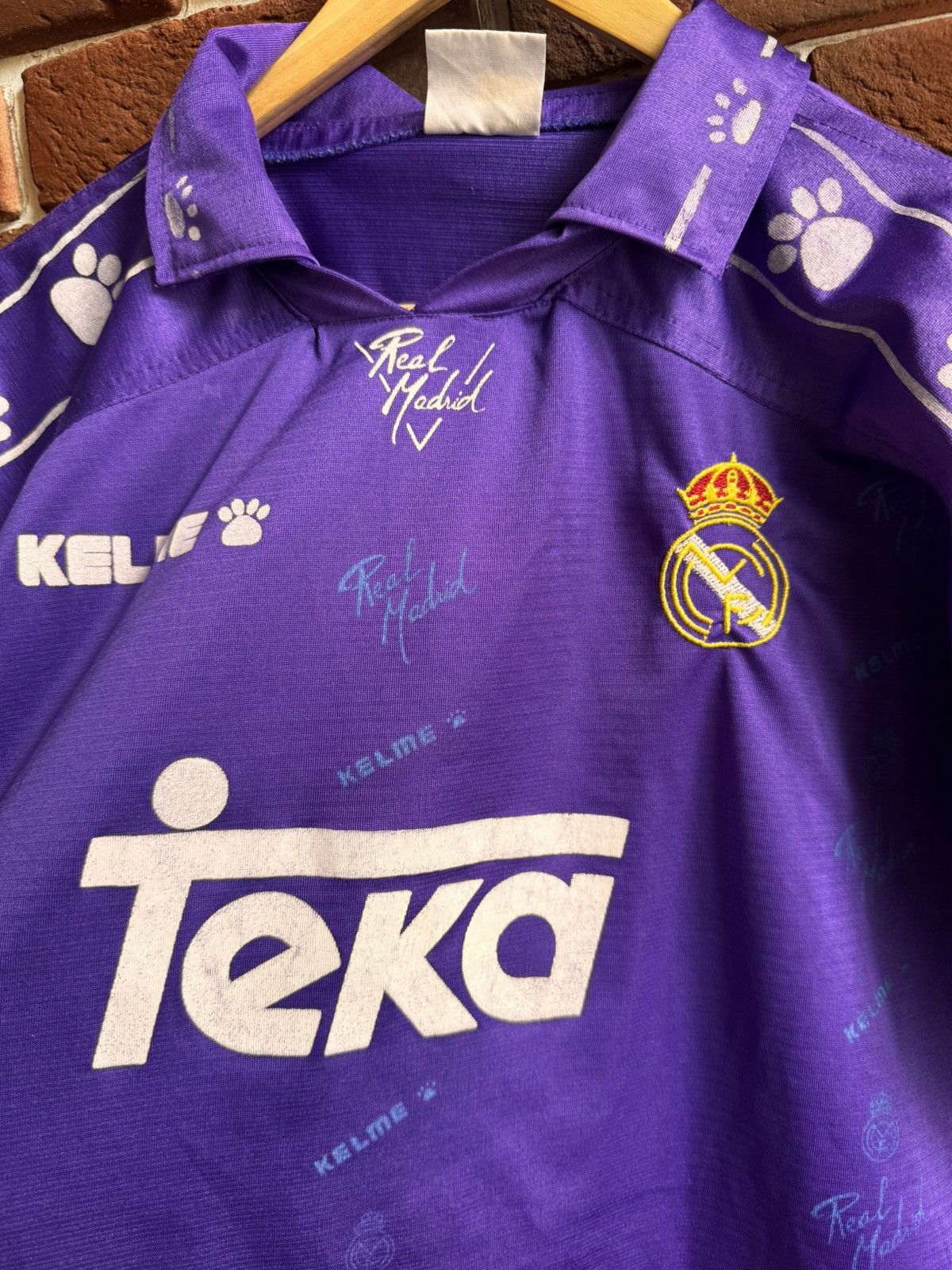 Vintage Vintage Kelme 90s Real Madrid Special football shirt 1994/95 Size US XL / EU 56 / 4 - 12 Thumbnail