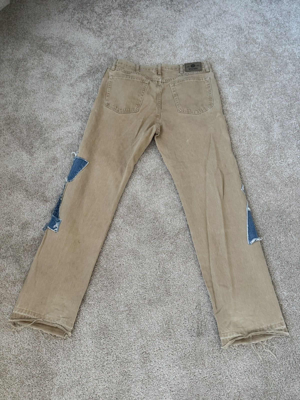 Wrangler CustomPatchwork denim Wrangler jeans 34x32 KAPITAL Size US 34 / EU 50 - 6 Thumbnail