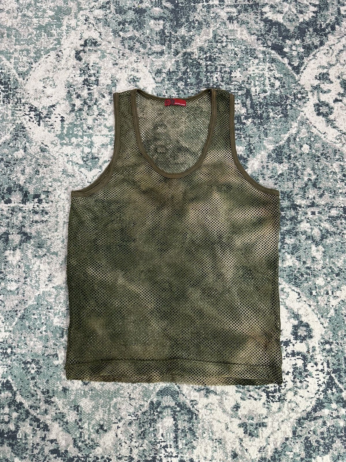 20471120 AW03 291295=Homme - Fish Net Tank Top Size US M / EU 48-50 / 2 - 2 Thumbnail