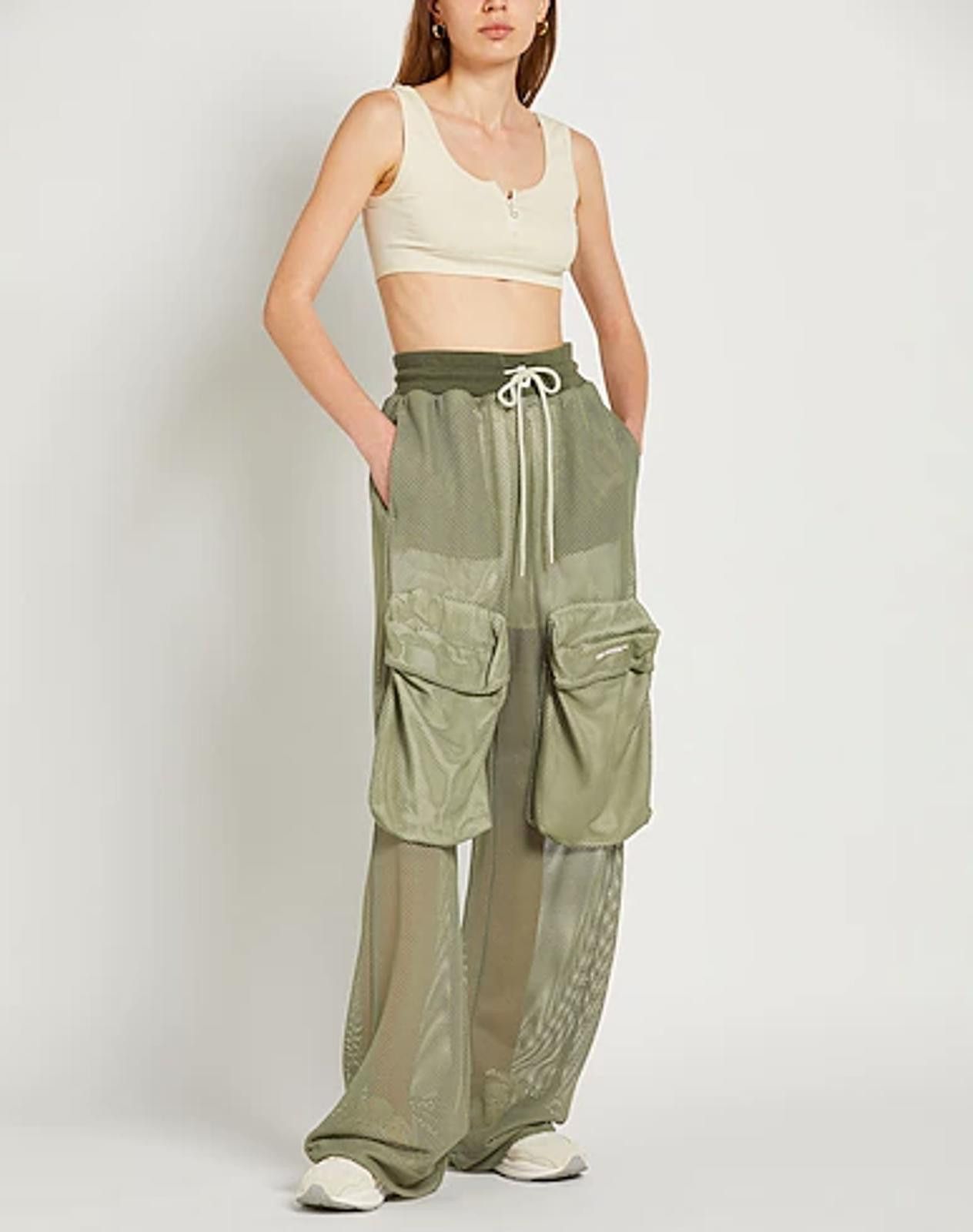 Off-White OFF-WHITE™ Military Green Cargo Pants Sz 2 Retail $1299 Size 26" / US 2 / IT 38 - 2 Thumbnail