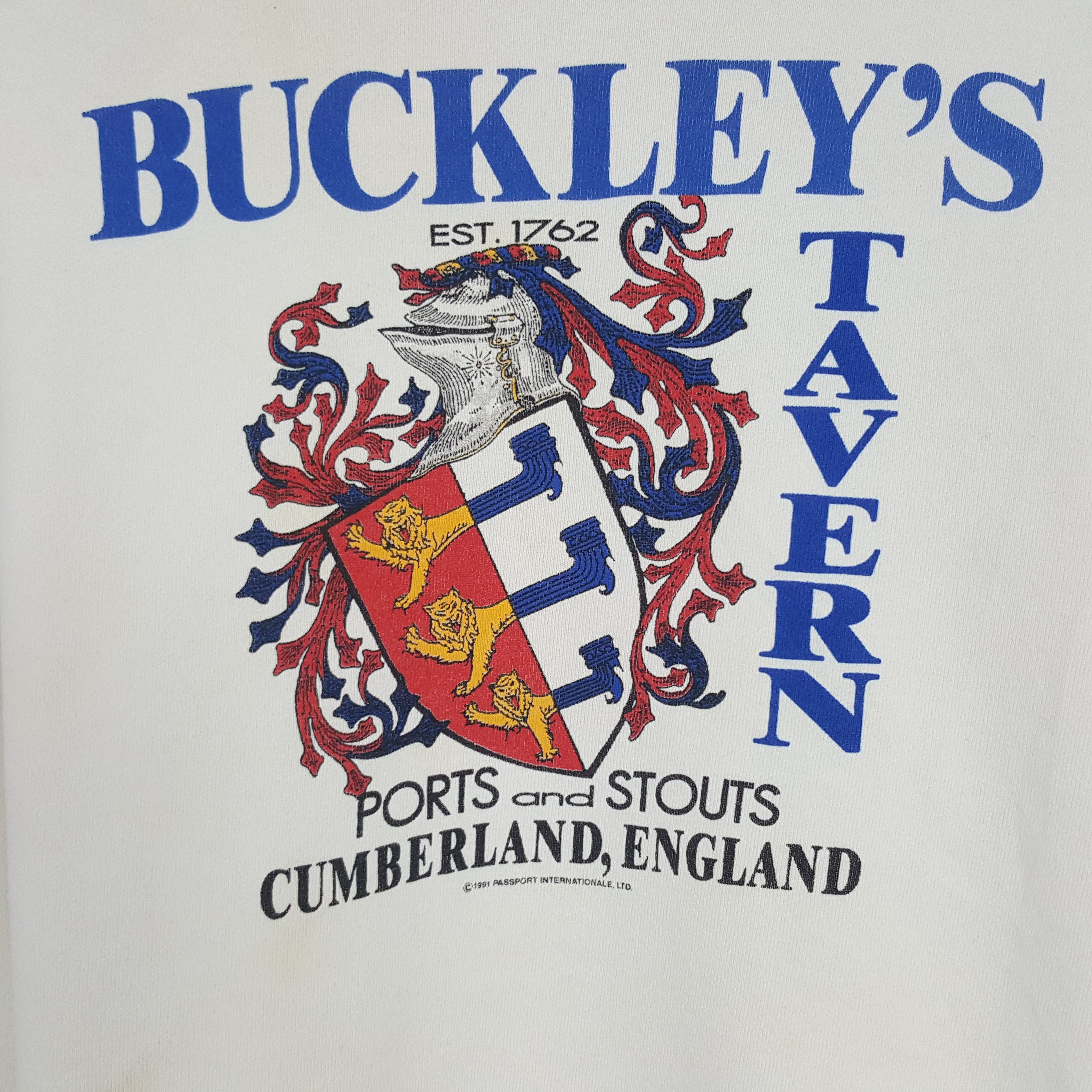 Delta × Vintage Vintage Buckley's Tavern Sweatshirt Size US L / EU 52-54 / 3 - 2 Thumbnail