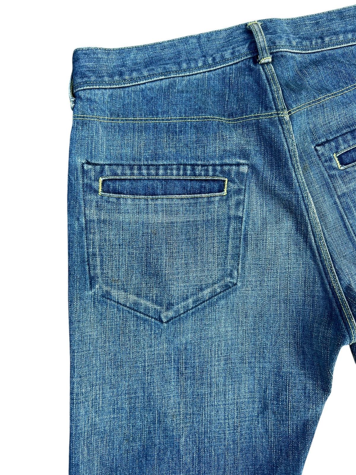 The Viridi-anne The Viridi-Anne Distressed Faded Stains Denim Selvedge Jeans Size US 30 / EU 46 - 13 Thumbnail