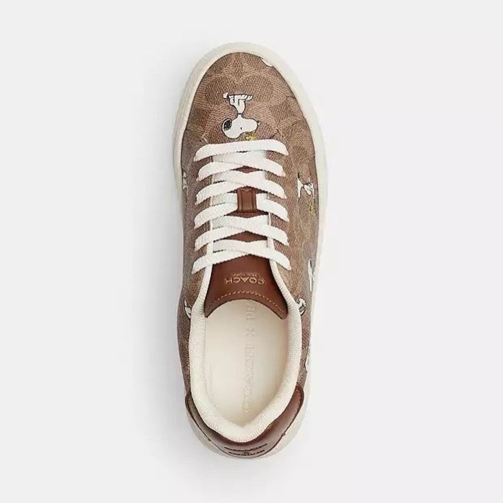 Coach NEW Limited Coach X Peanuts Woman CBZ77 Sneaker Shoes US 7 Size US 7 / IT 37 - 7 Thumbnail