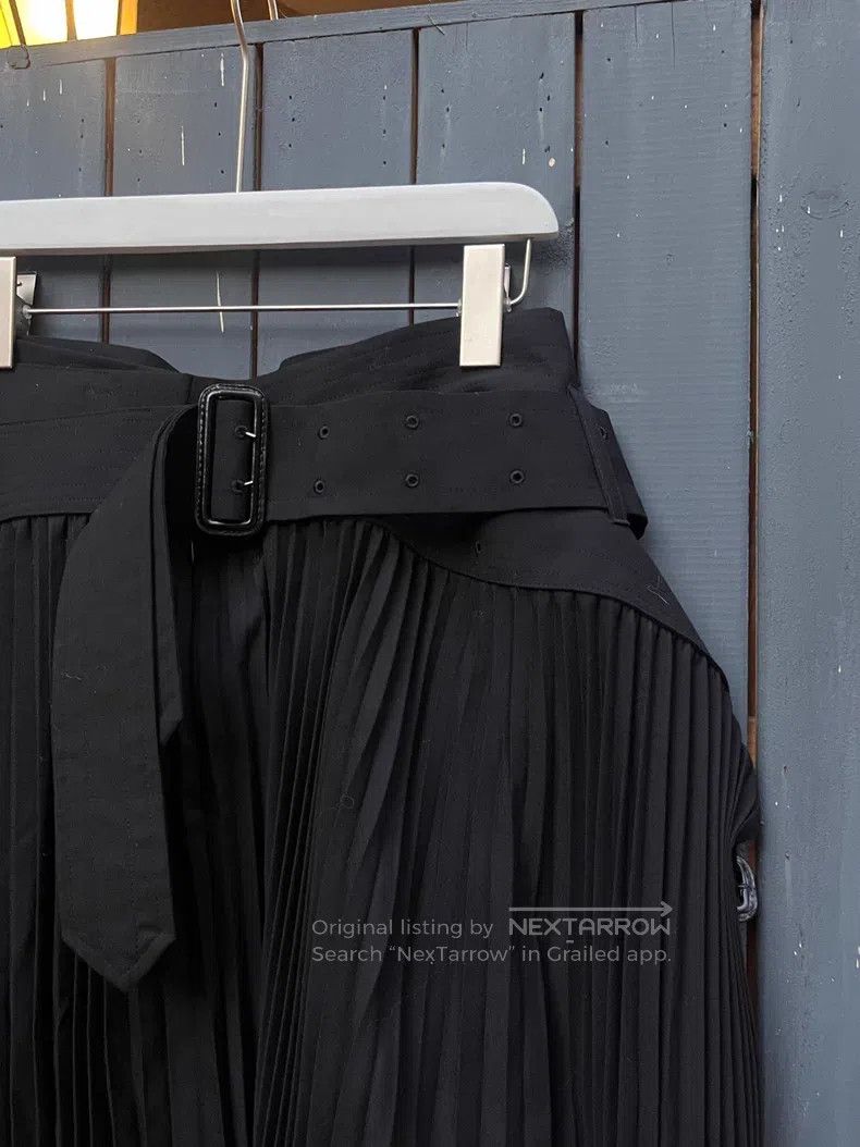 Junya Watanabe Junya Watanabe size M Organza pleated wool skirt Size 25" / US 0 / IT 36 - 7 Thumbnail