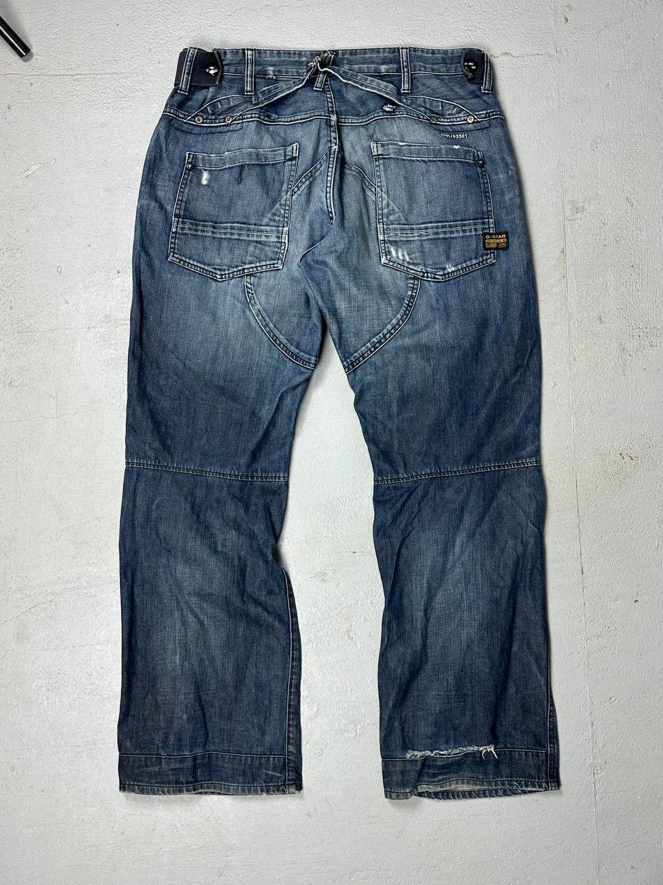 G-Star Vintage pants G Star Raw y2k denim flared baggy Cargo Size US 36 / EU 52 - 8 Thumbnail