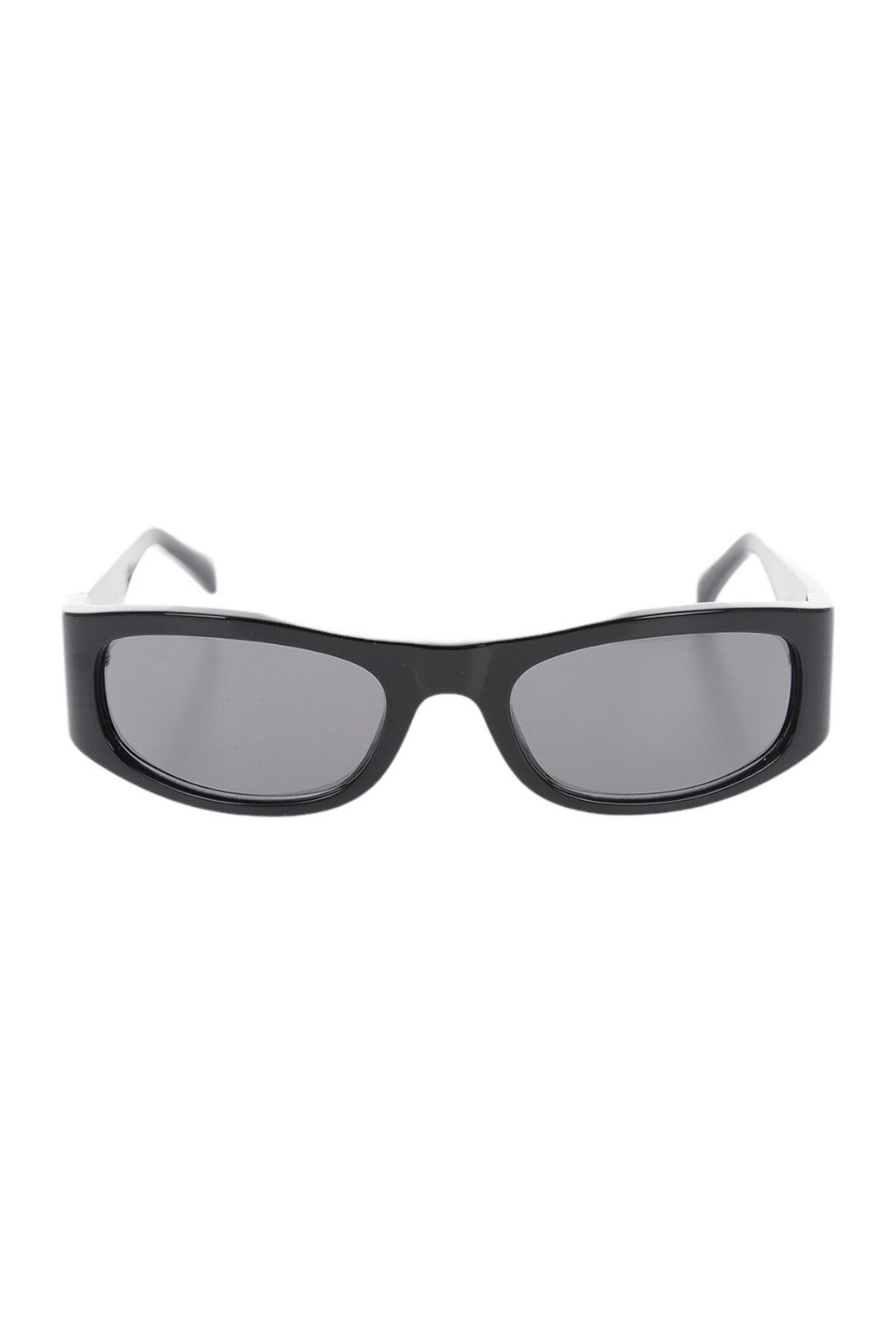 image of Celine Square 05 Logo Engraved Sunglasses in Black, Men's