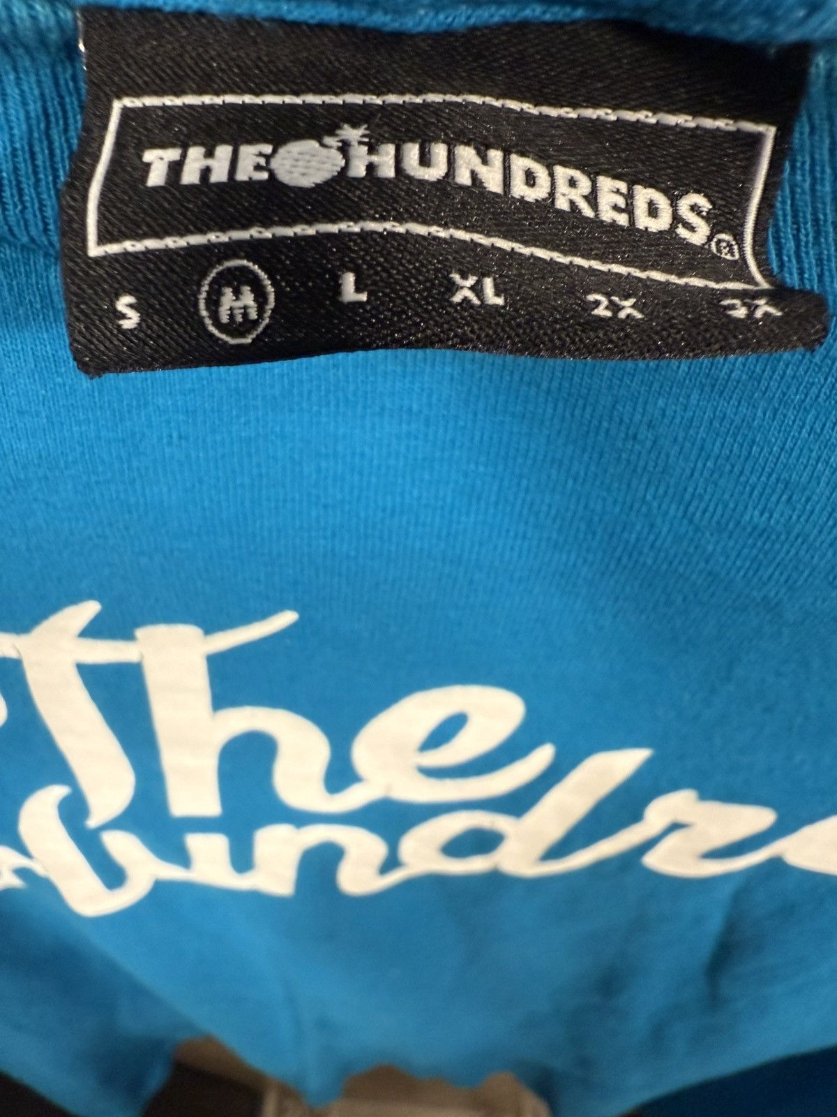 The Hundreds Vintage The Hundreds Forever Slant Logo Tee Light Blue Clean Size US M / EU 48-50 / 2 - 3 Thumbnail