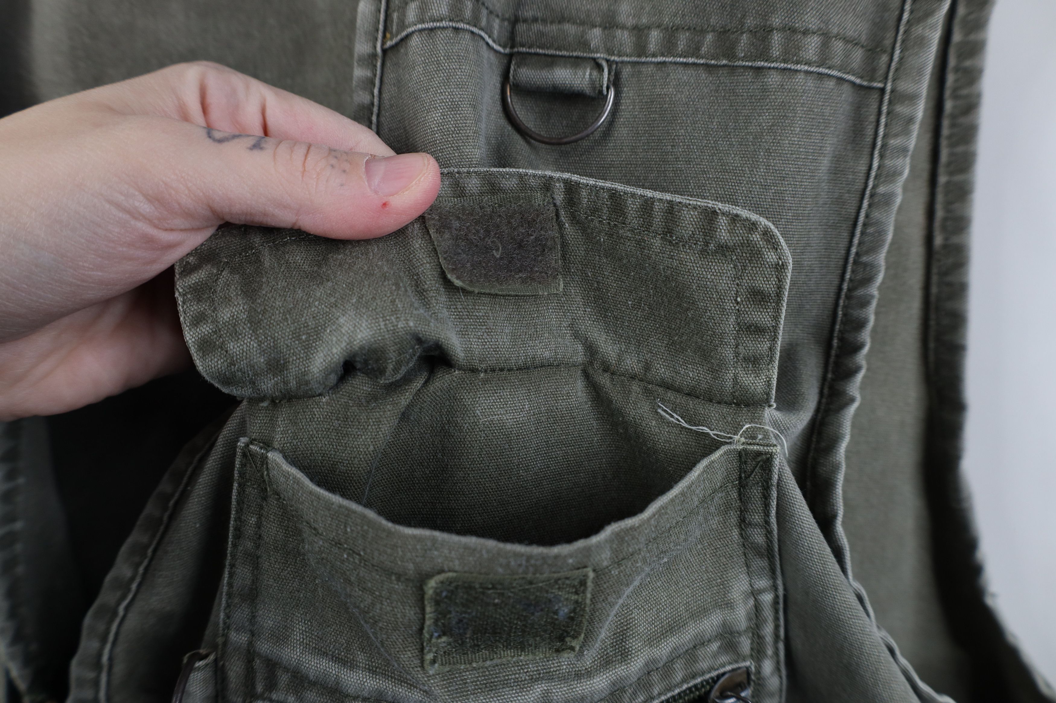 Vintage Vintage 90s Y2K Streetwear Conceal Carry Vest Jacket Size US XXL / EU 58 / 5 - 6 Thumbnail