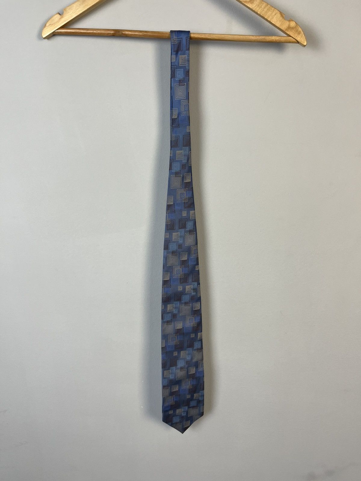 Balmain Balmain Paris Luxury Silk Square Print Tie Size ONE SIZE - 2 Thumbnail