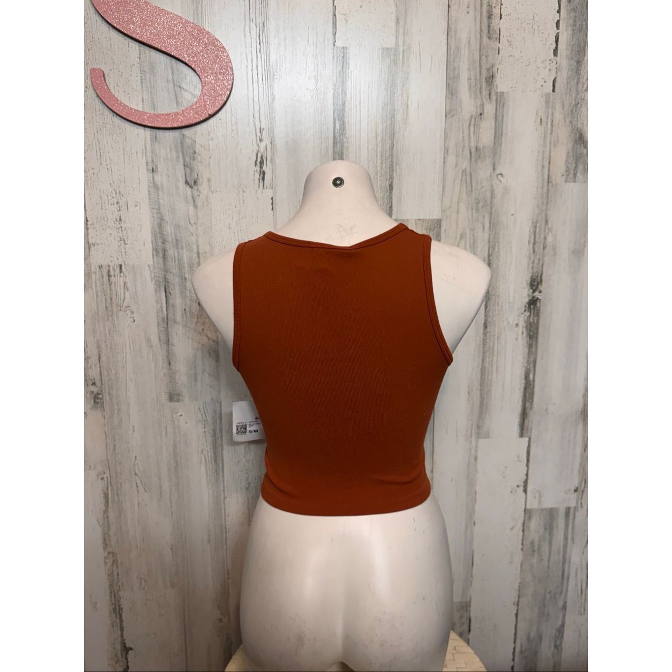 Forever 21 Forever 21 Rust Orange Lace-Up Front Tank Top Women’s Size S Size S / US 4 / IT 40 - 7 Thumbnail