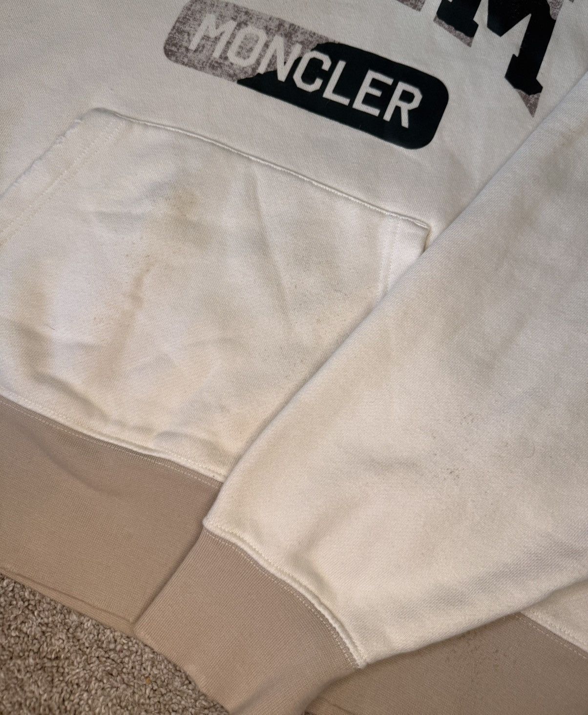 Moncler × Palm Angels Moncler x Palm Angels Logo Hoodie Size US M / EU 48-50 / 2 - 6 Thumbnail