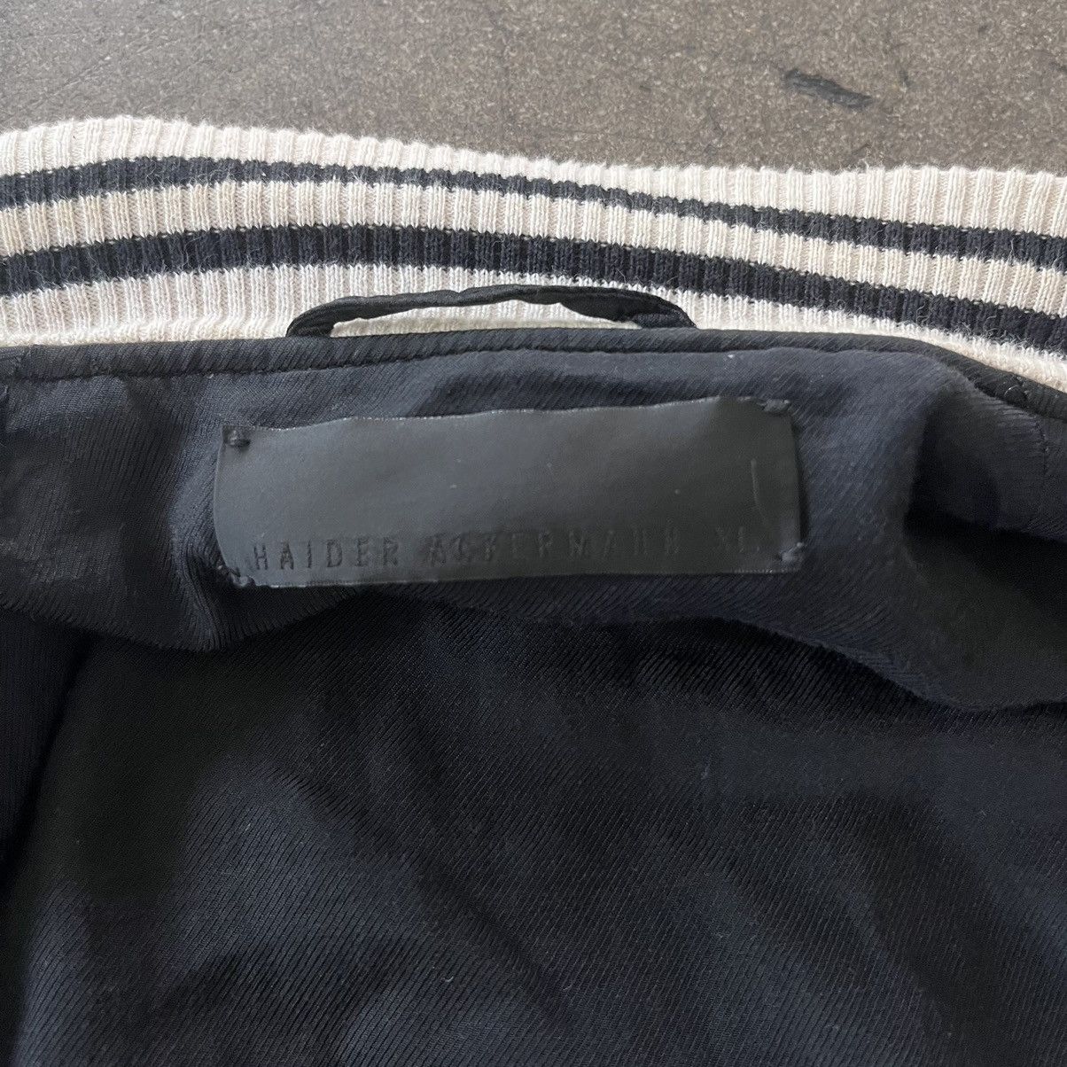 Haider Ackermann SS12 Haider Ackermann Linen Houndstooth Bomber Size US XL / EU 56 / 4 - 8 Thumbnail