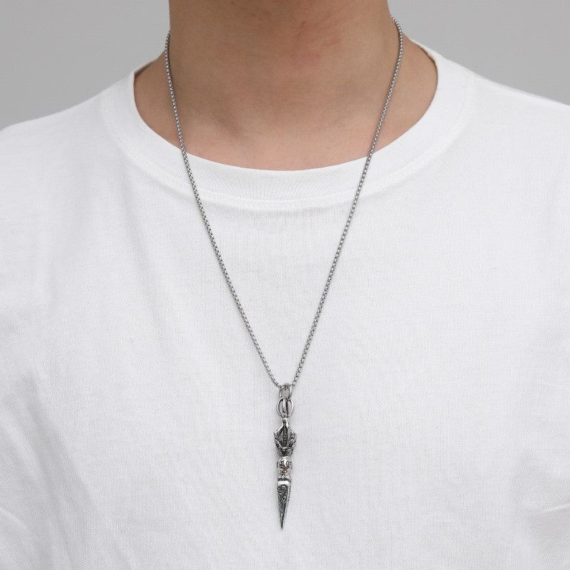 Designer × Japanese Brand × Vintage Tibetan Buddhism Necklace Demon Slayer Pendant Size ONE SIZE - 3 Thumbnail