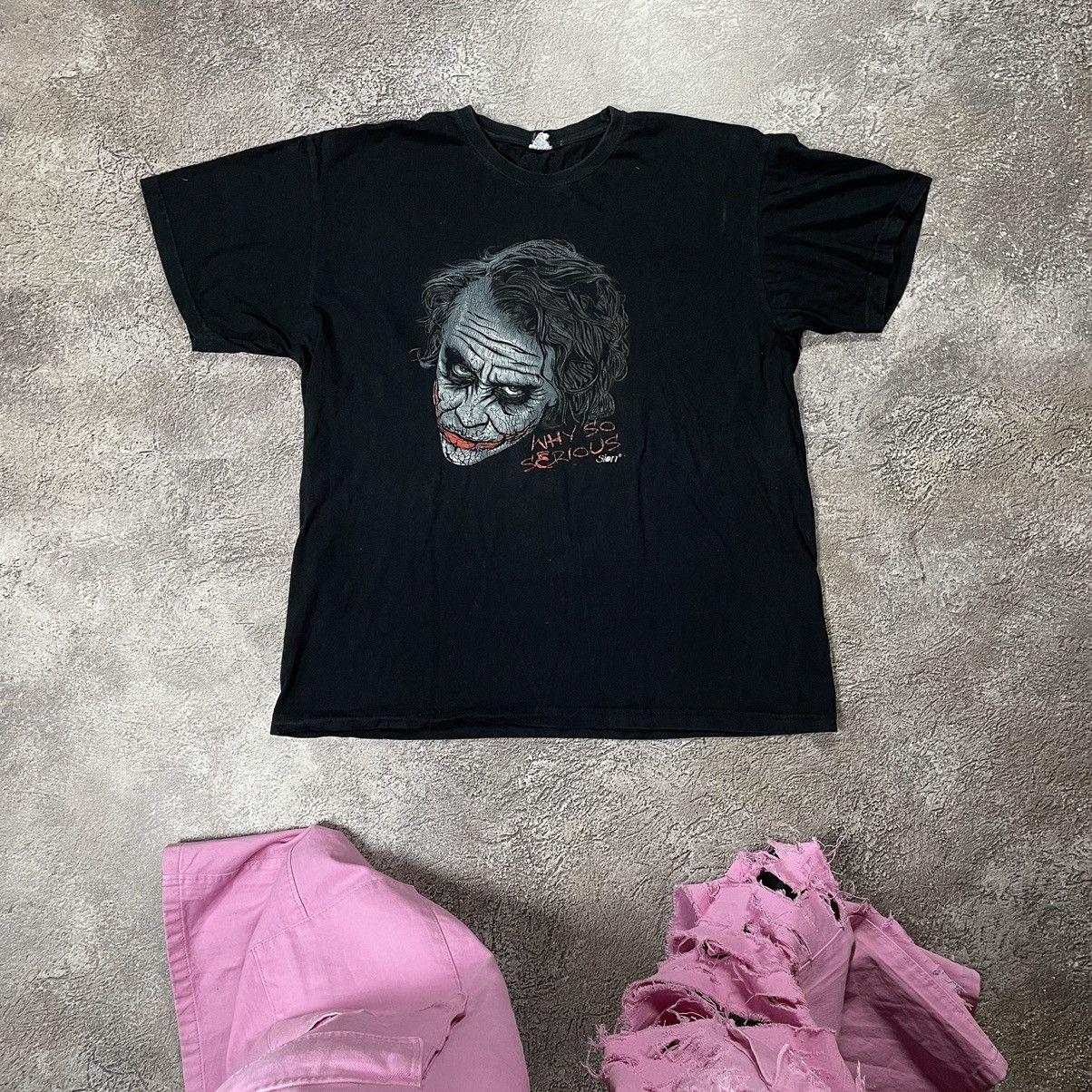 Band Tees Vintage Y2K Joker Face Blood Goth Opium Creepy Horror Tee Size US XL / EU 56 / 4 - 1 Thumbnail