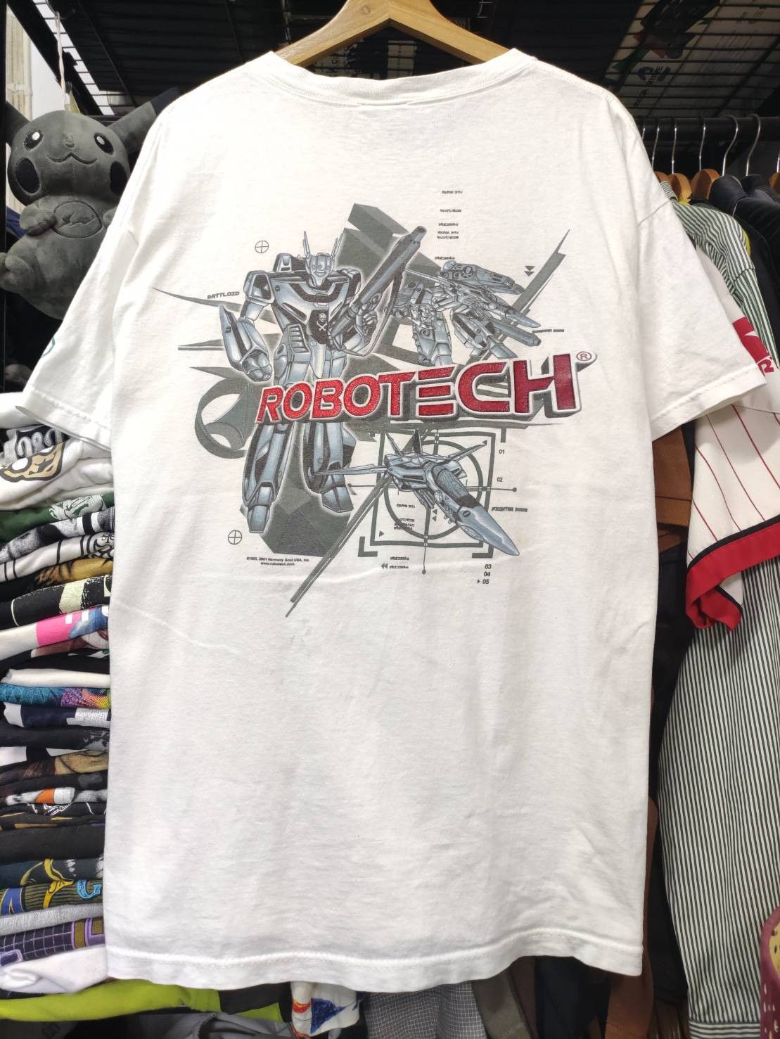 Anime Vtg 00's Robotech Promo Anime ODM T-Shirt Size US XL / EU 56 / 4 - 8 Thumbnail