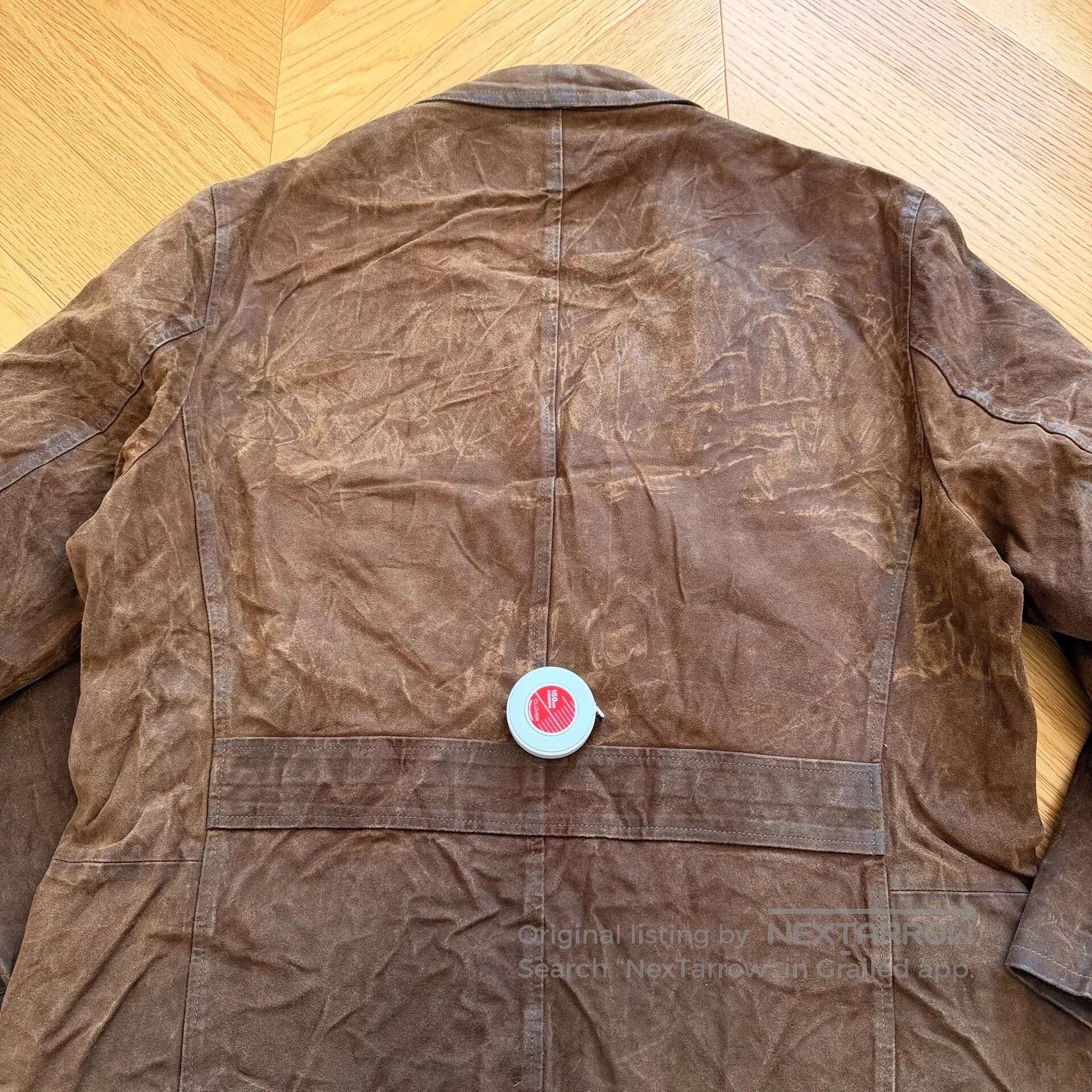RLX Ralph Lauren Vintage Waxed Leather Outdoor Jacket. Size US XL / EU 56 / 4 - 7 Thumbnail