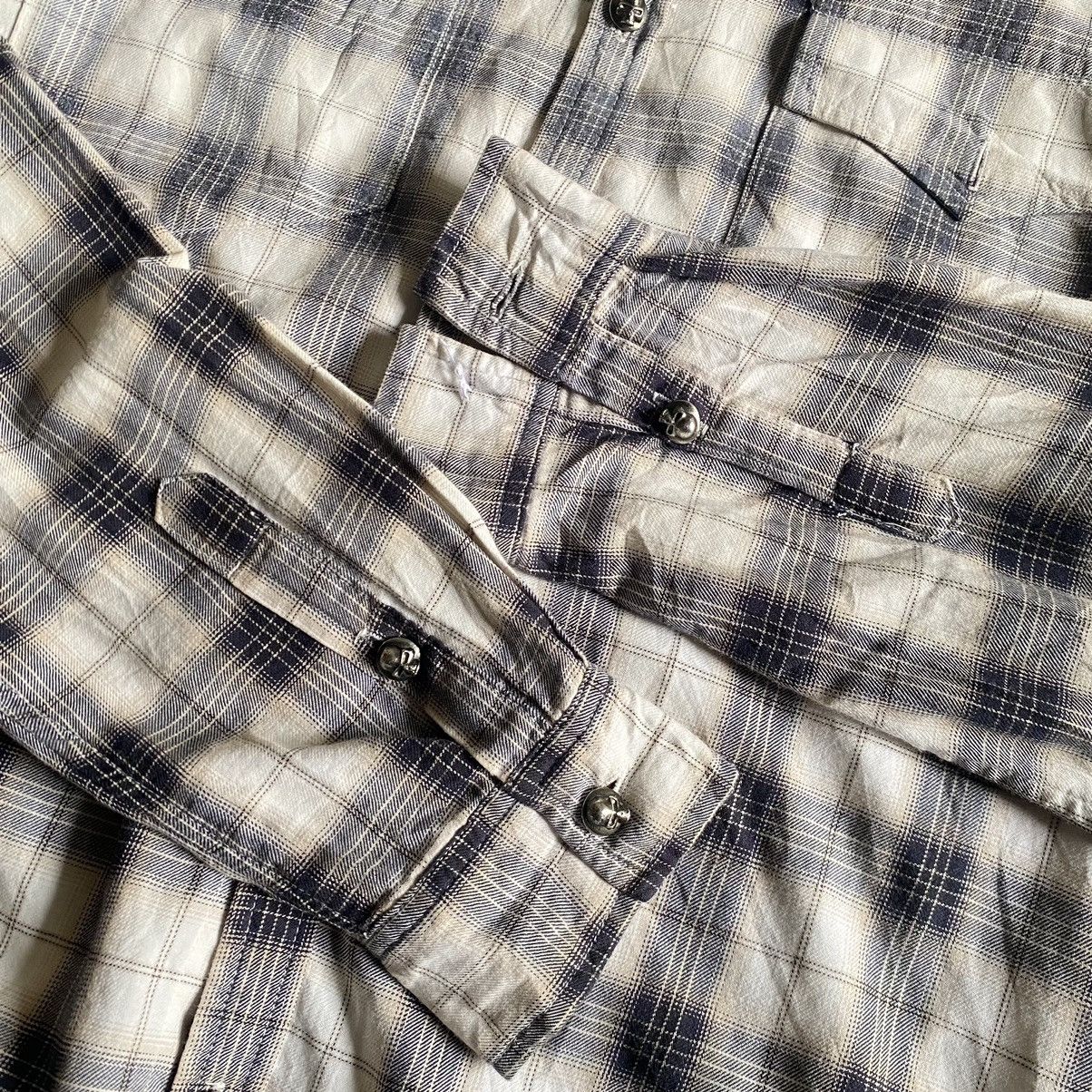 PPFM Japanese Ego Tripping Skull Button Plaid Size US M / EU 48-50 / 2 - 5 Thumbnail