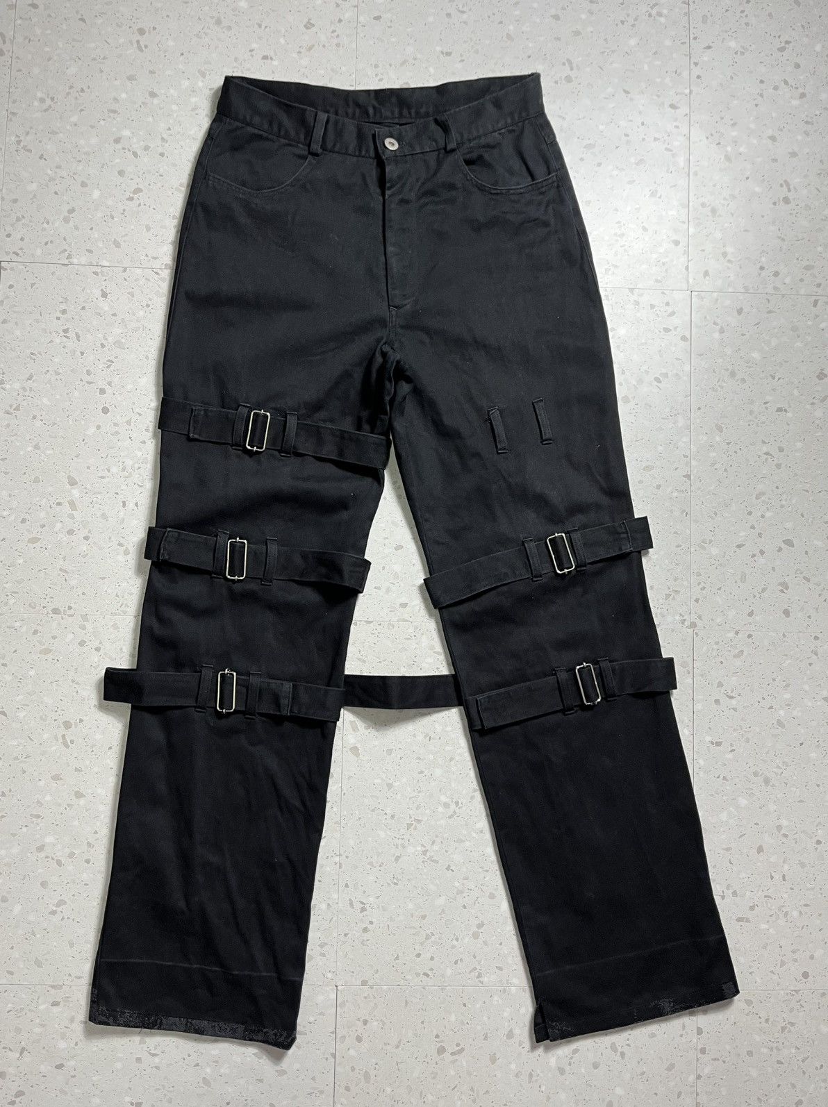 Le Grande Bleu (L.G.B.) Vintage Japanese brand bondage pants if six was nine Size US 30 / EU 46 - 2 Thumbnail