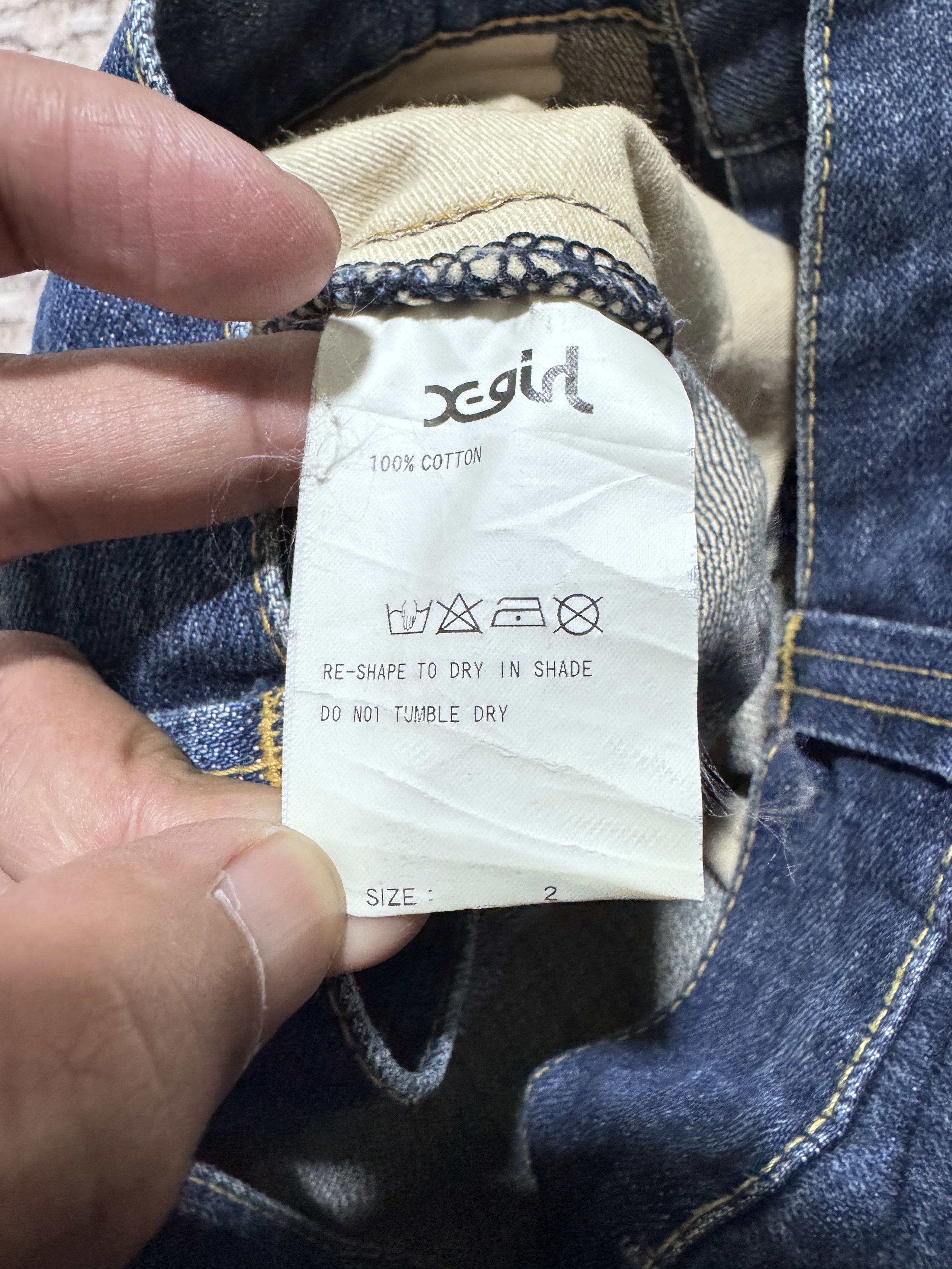 X-Girl X-girl Selvadge Red Line Denim Jeans Made In Japan Size 32" / US 10 / IT 46 - 8 Thumbnail
