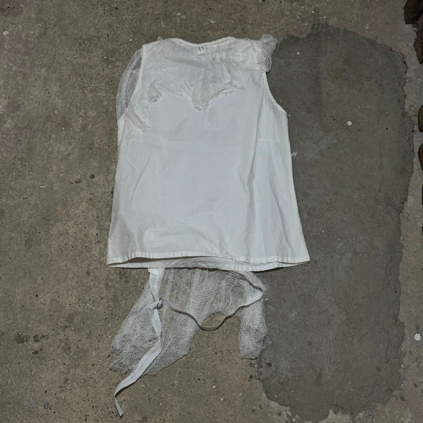 NEWYORKINDUSTRIE S/S 2003 New York Industrie by Kostas Murkudis tank top Size S / US 4 / IT 40 - 10 Thumbnail