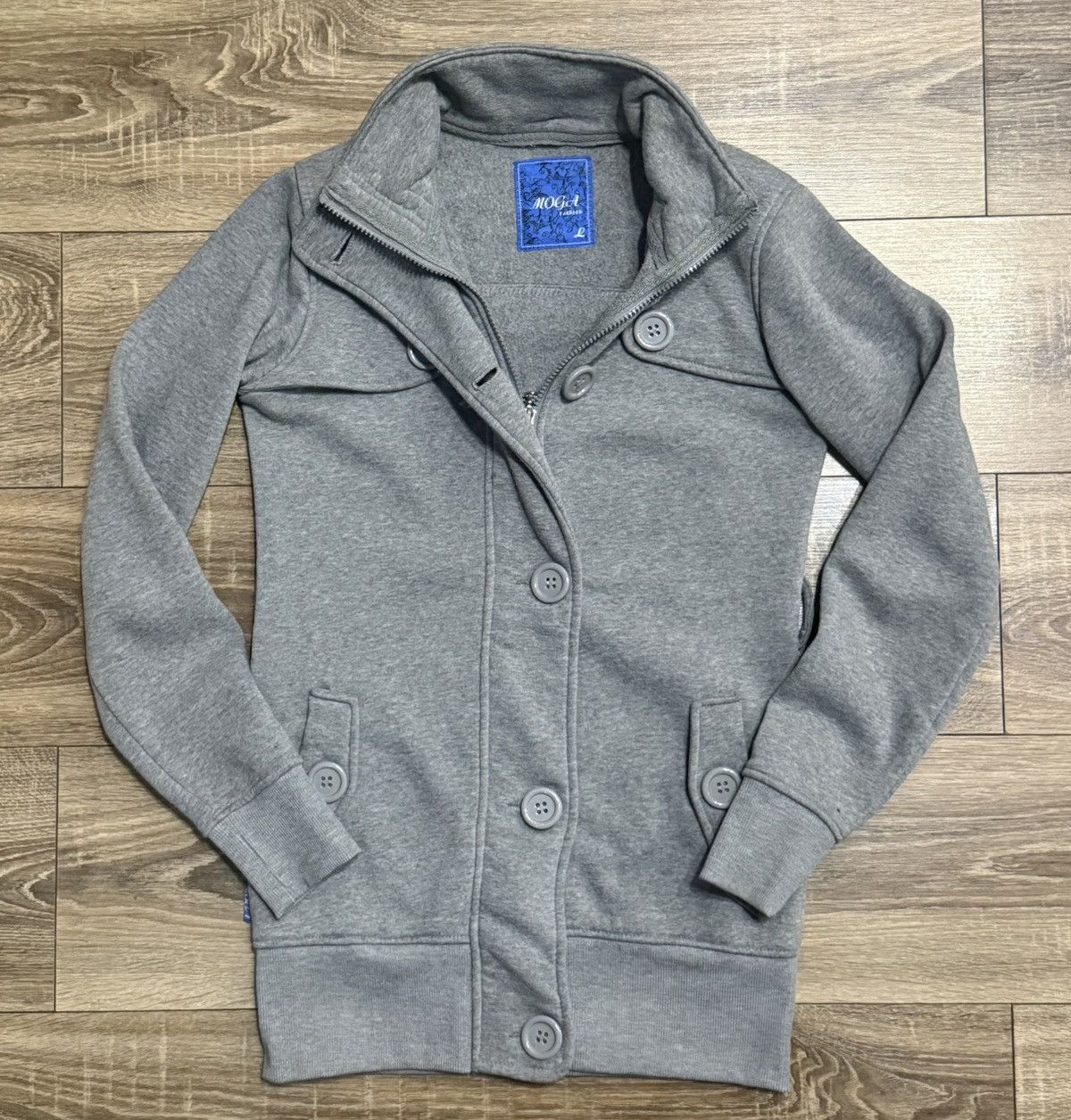 napoleon slim sweatshirt pea coat vintage