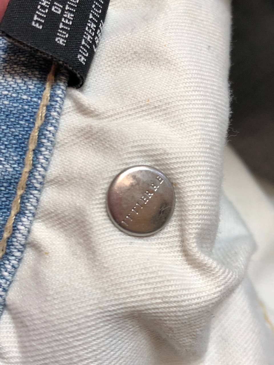 Versace Jeans Couture Luxury Versace Jeans Couture Straight Denim Jeans Size 26 Size 26" / US 2 / IT 38 - 10 Thumbnail