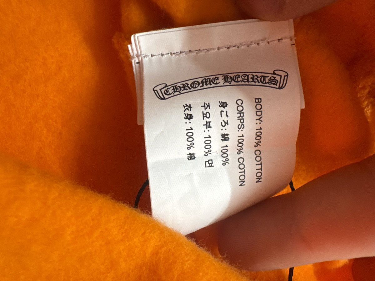 Chrome Hearts Off-White Orange Hoodie '2018 Release' Size US XL / EU 56 / 4 - 9 Thumbnail